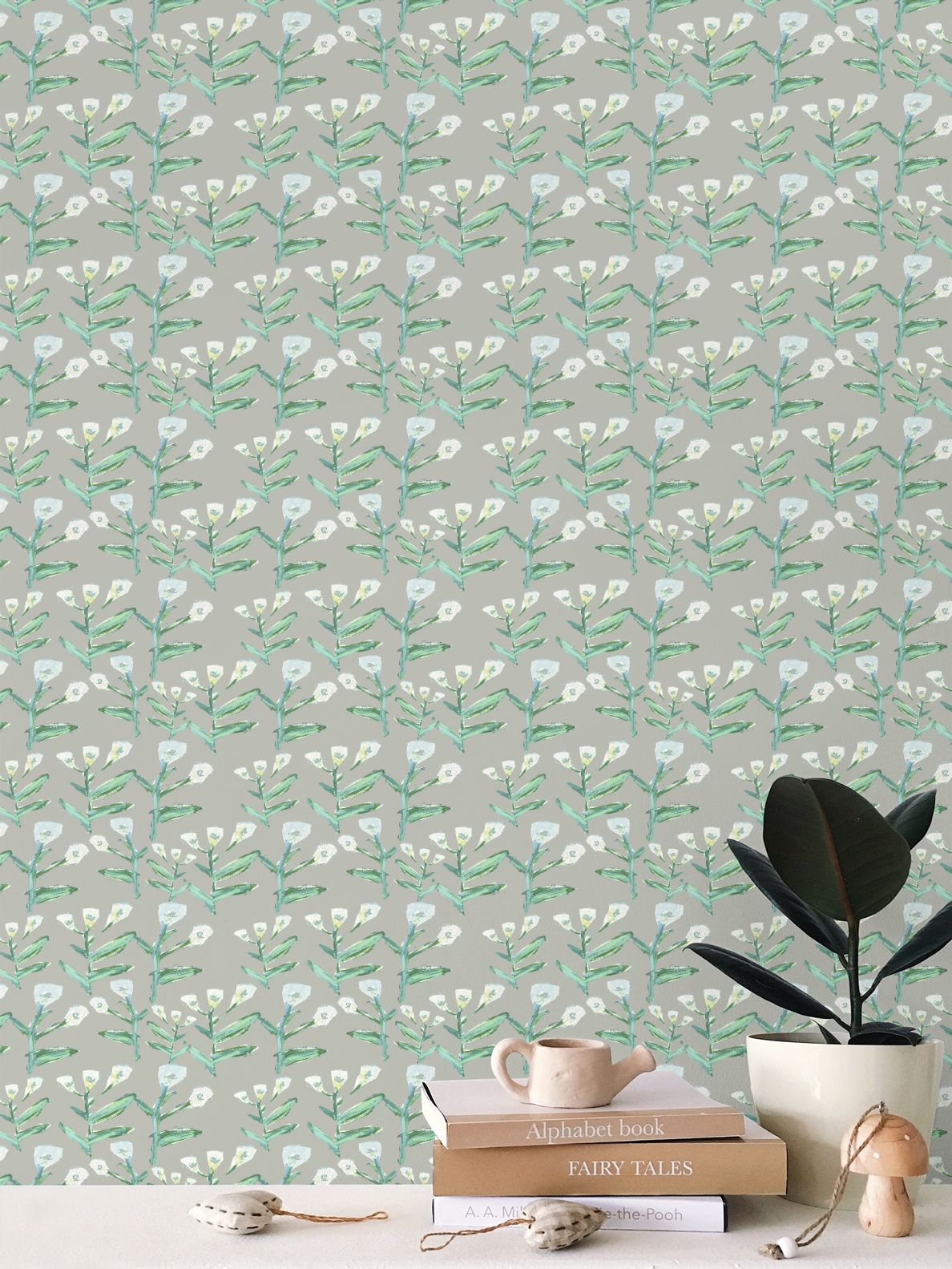 Sydney Wallpaper (moss)