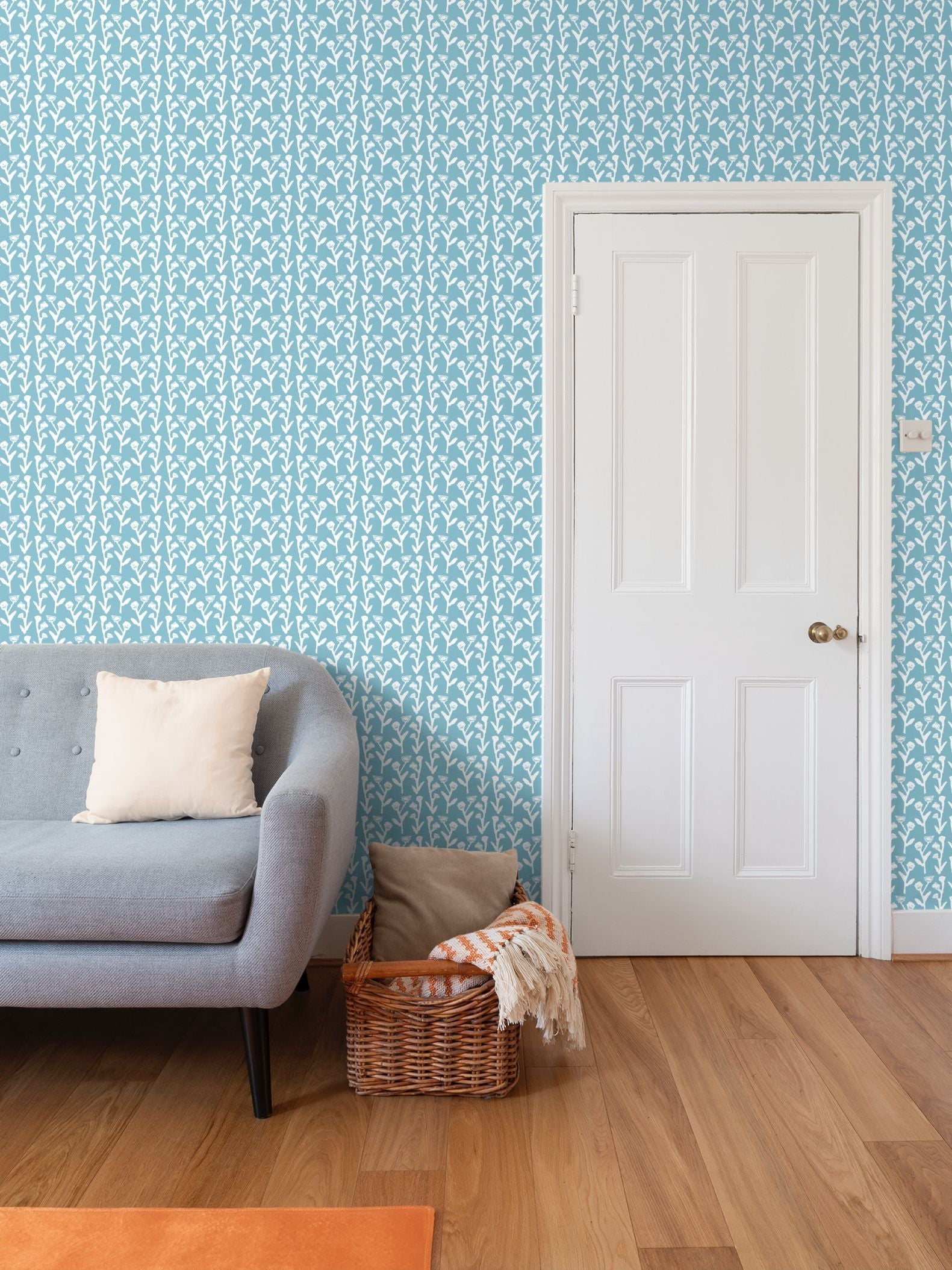 Ivy Wallpaper (slate)