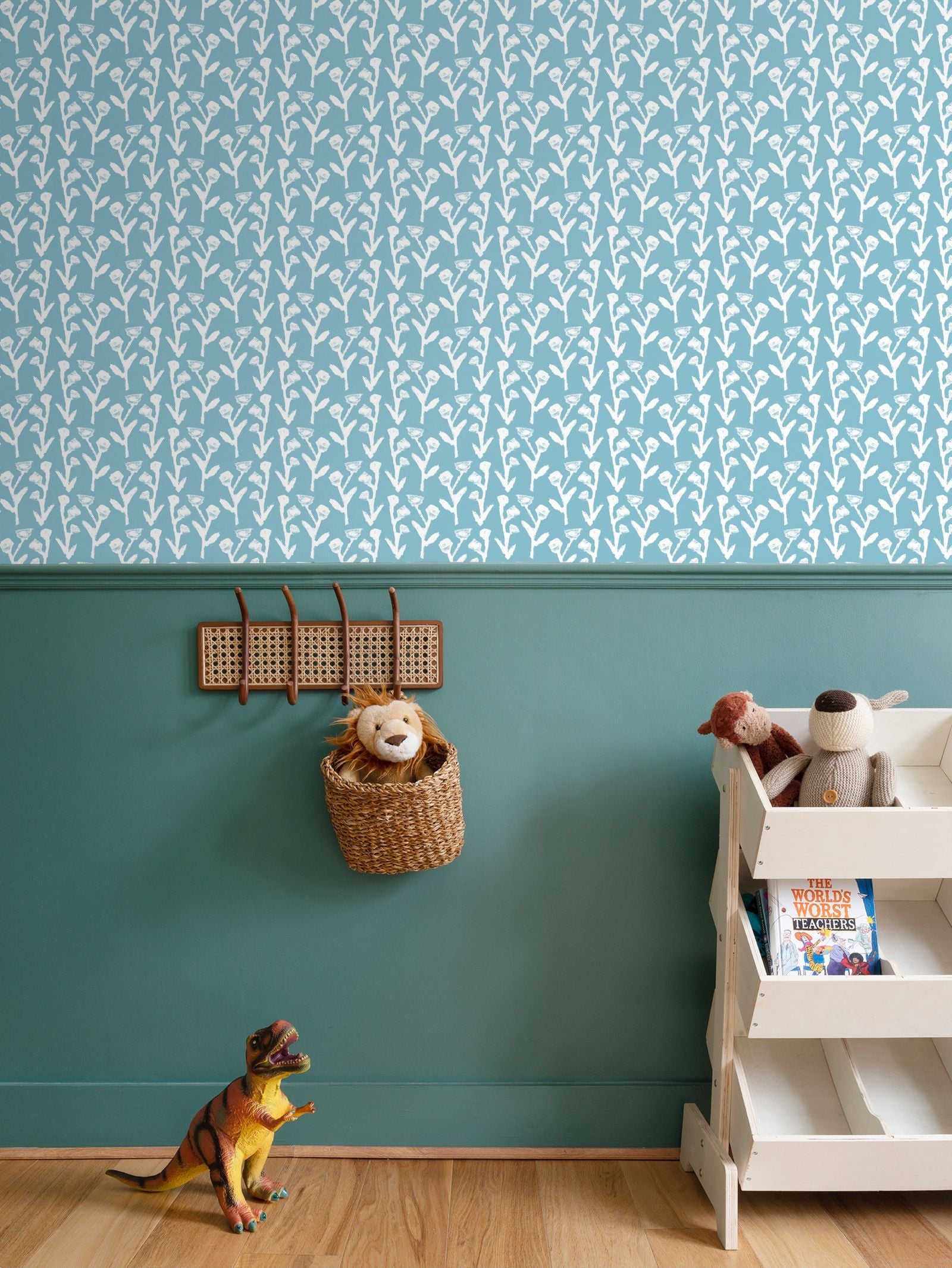 Ivy Wallpaper (slate)