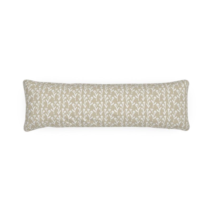 Ivy Manor Bolster Pillow (oat)