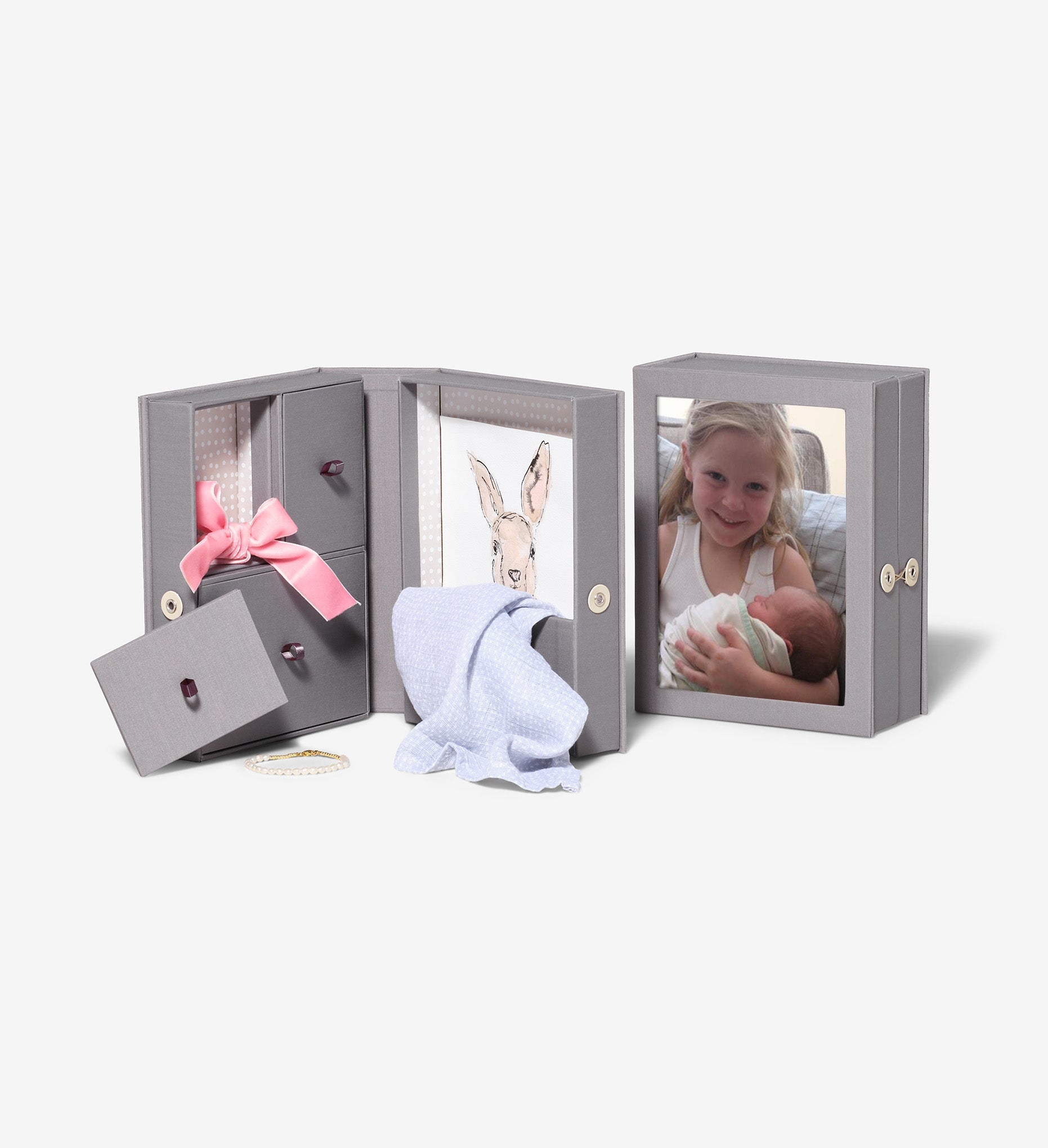 Baby Story Box: Frame & Keepsake In One