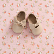 Baby Ballerina With Bow Cream