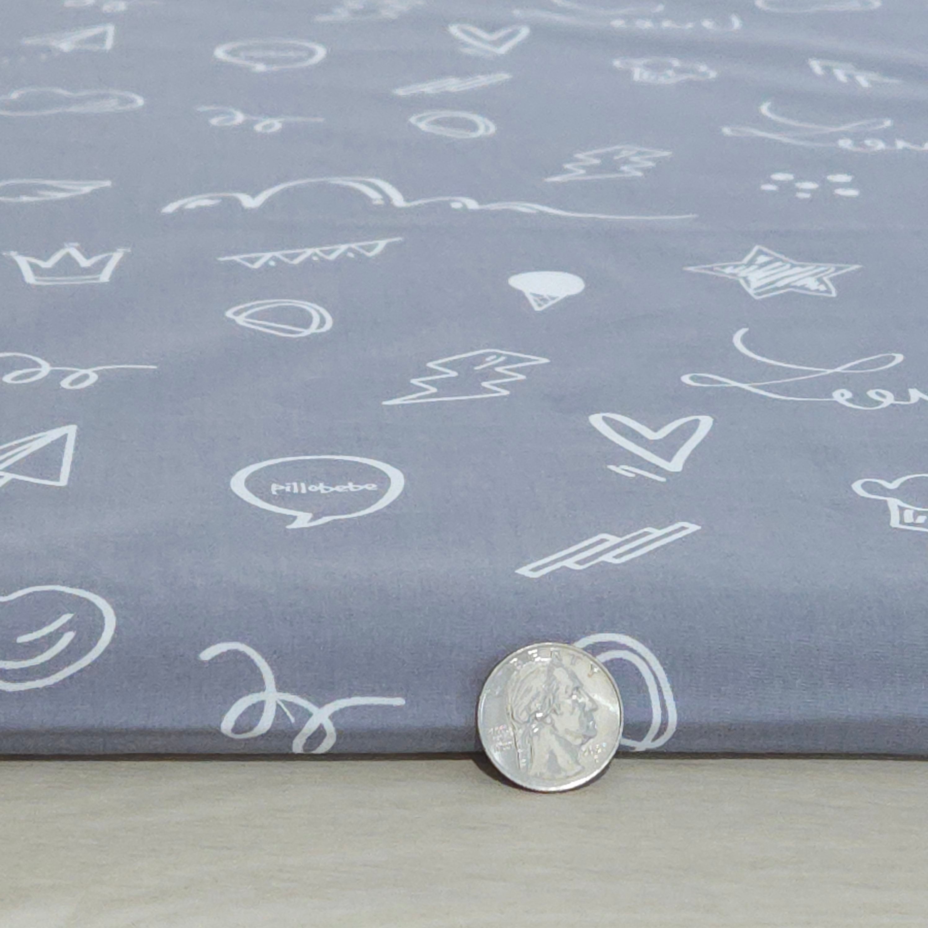 Corkimat® Comfy - Love Gray Organic