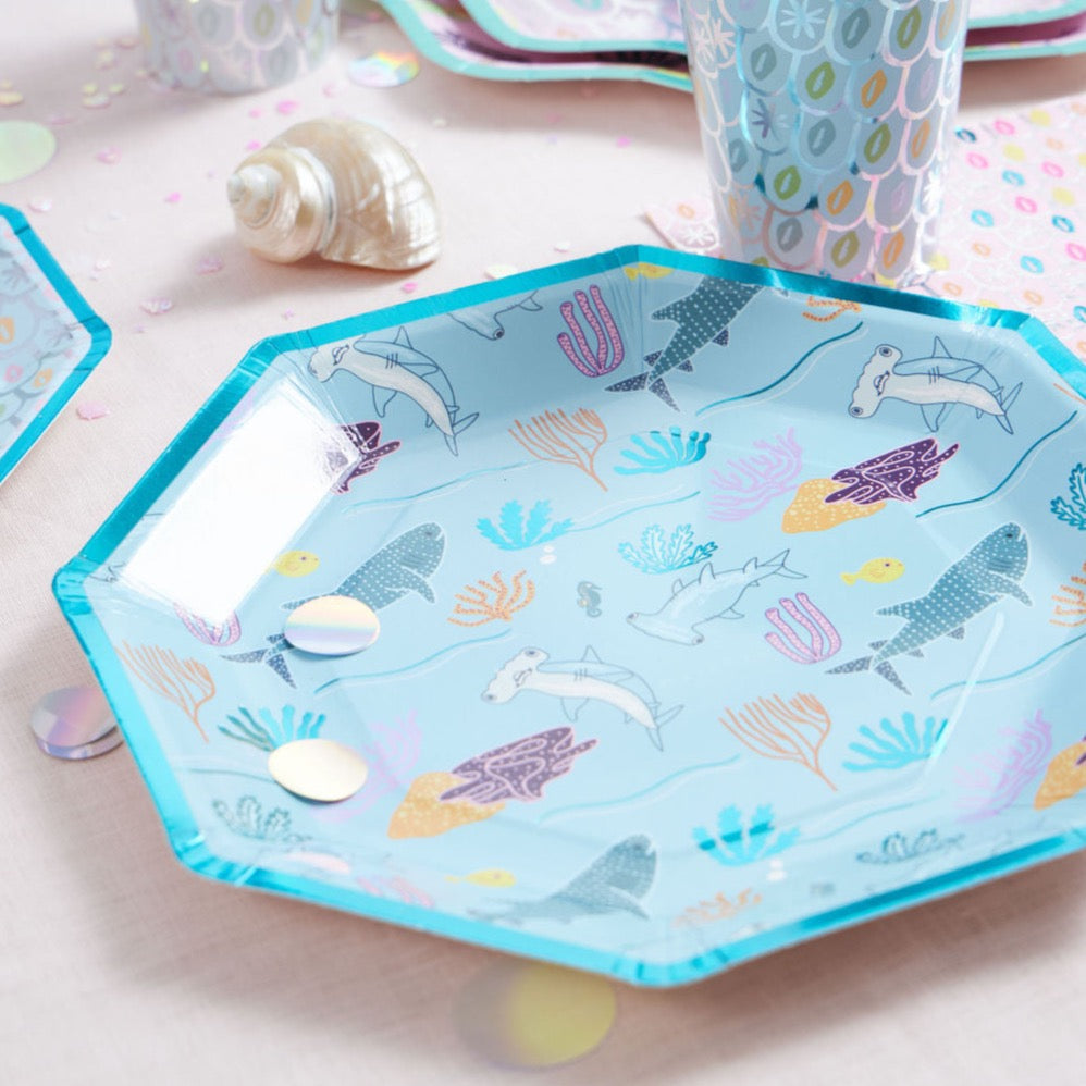 Shark Dinner Plates (8)