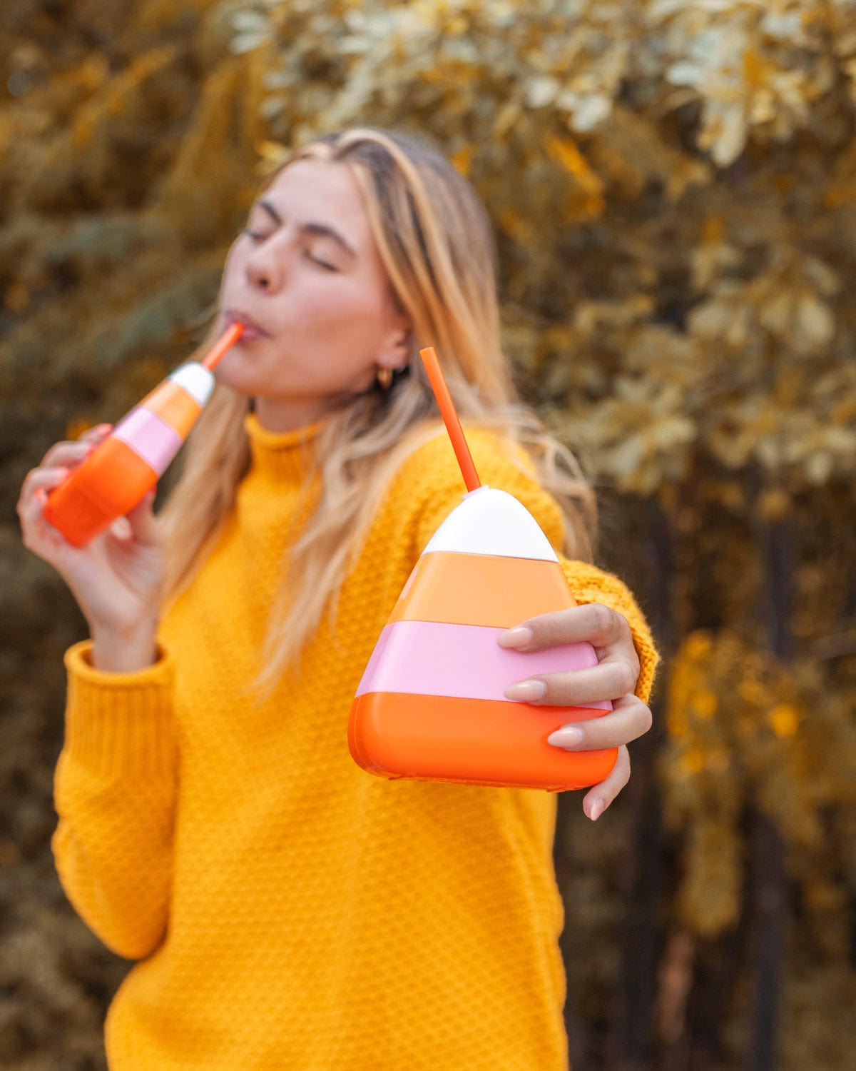 Candy Corn Sippers (set Of 2, 6, Or 12)