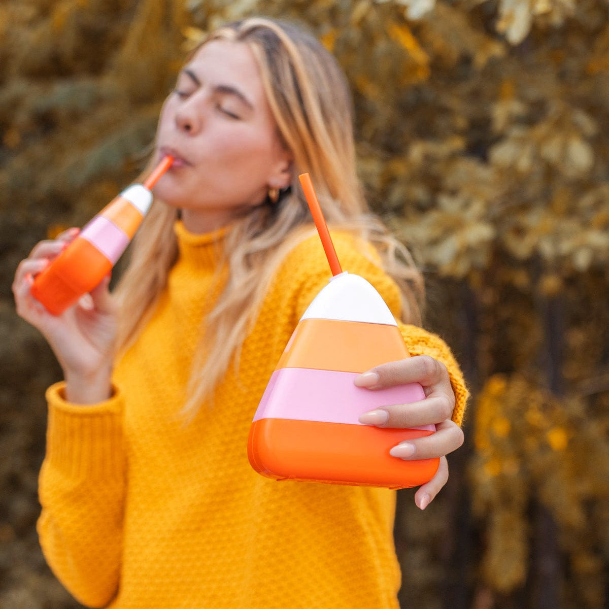 Candy Corn Sippers (set Of 2, 6, Or 12)