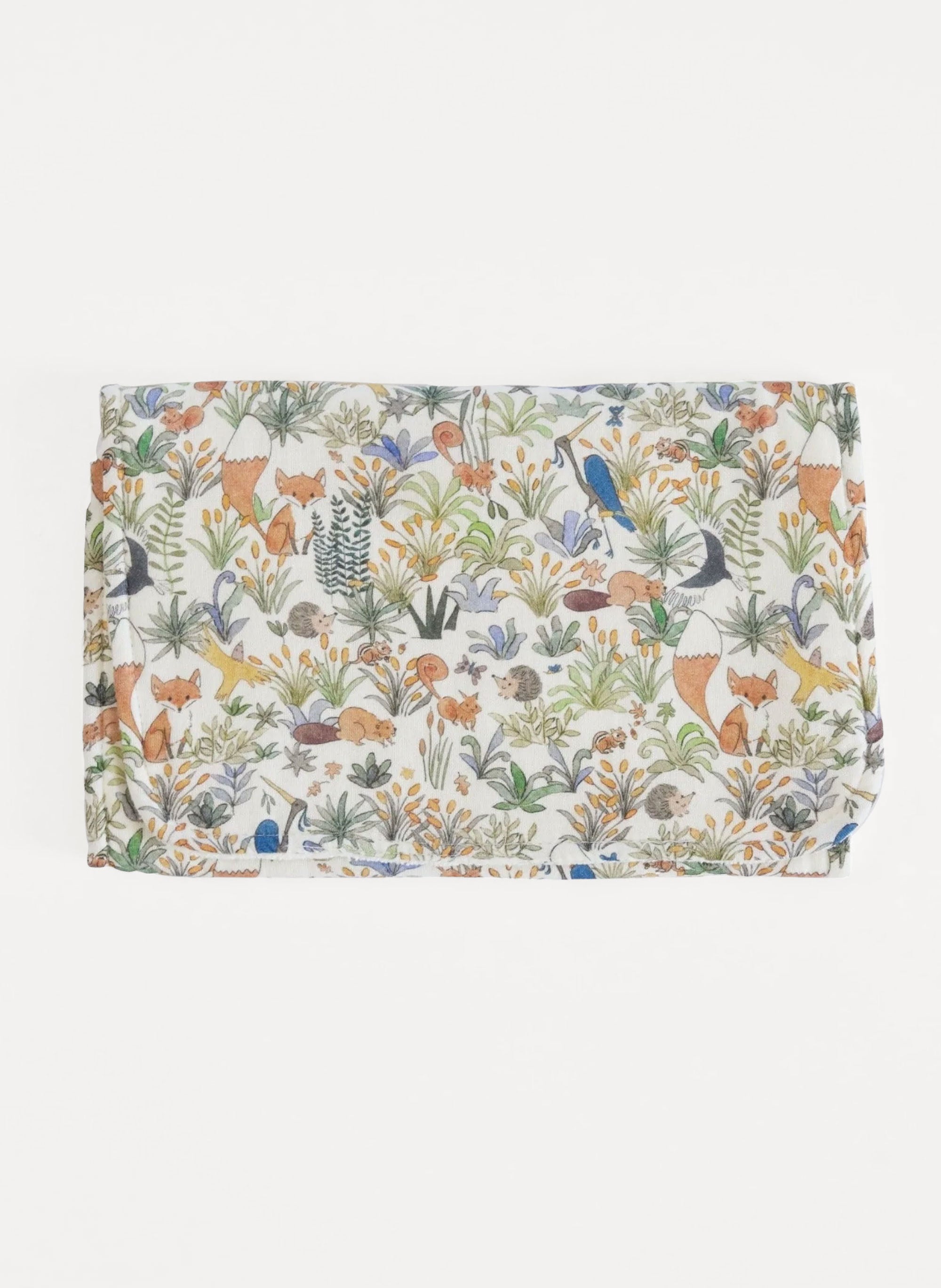 Foxy Forest Burp Cloth