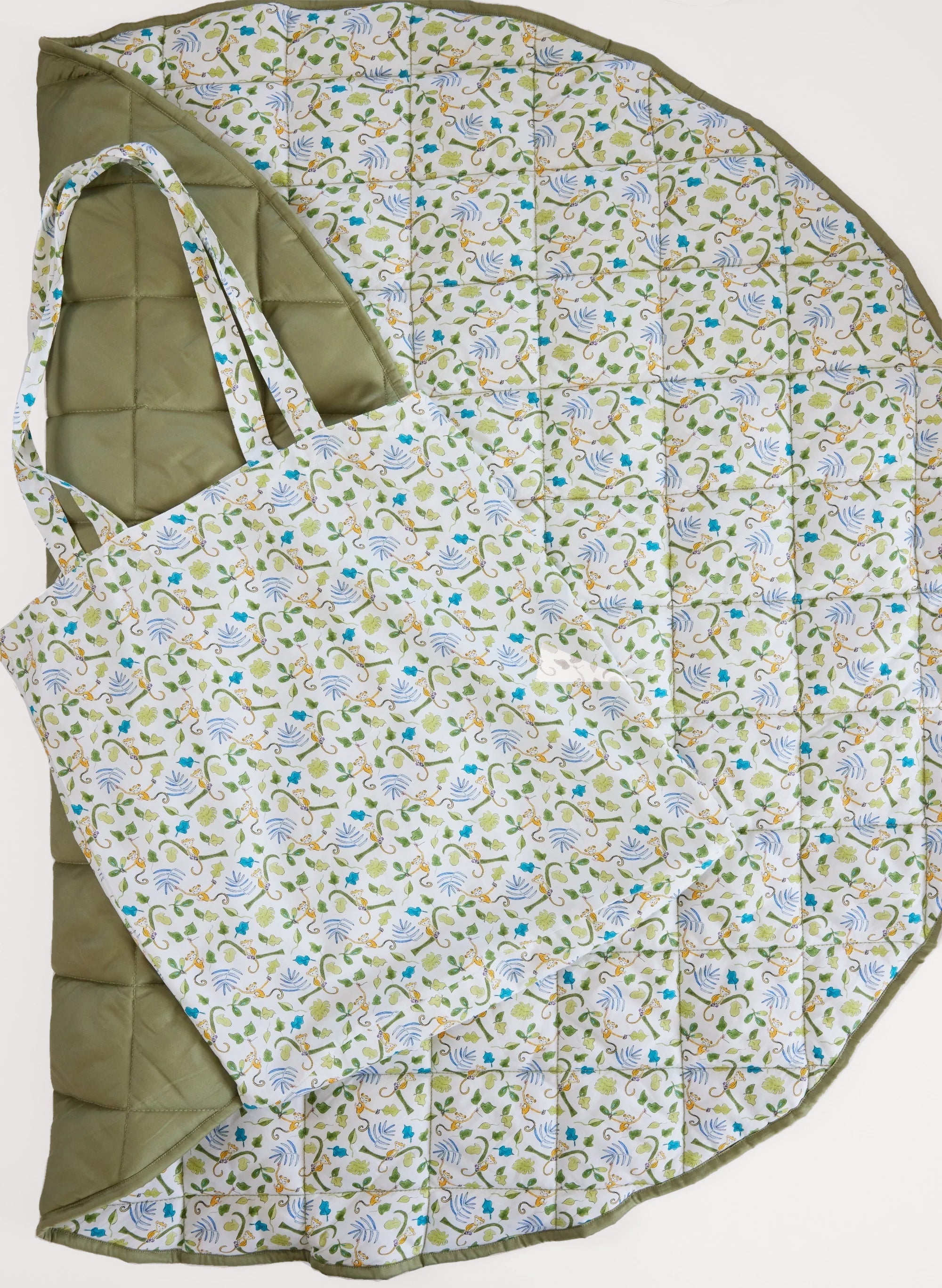 Happy Monkey Play Mat And Tote