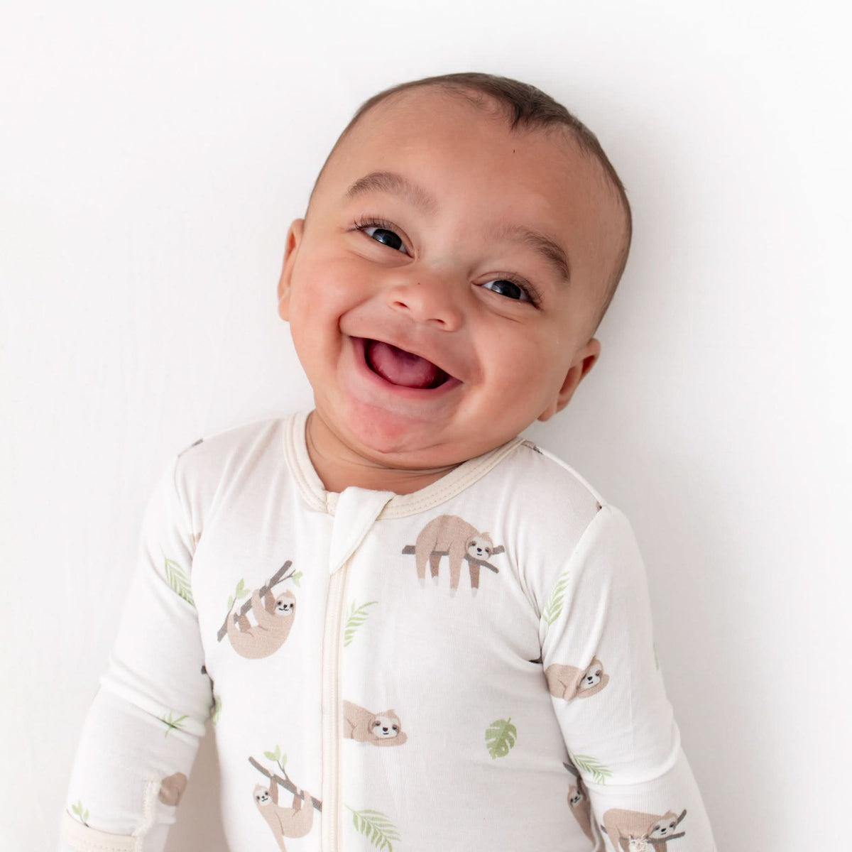Sloth Zippered Footie
