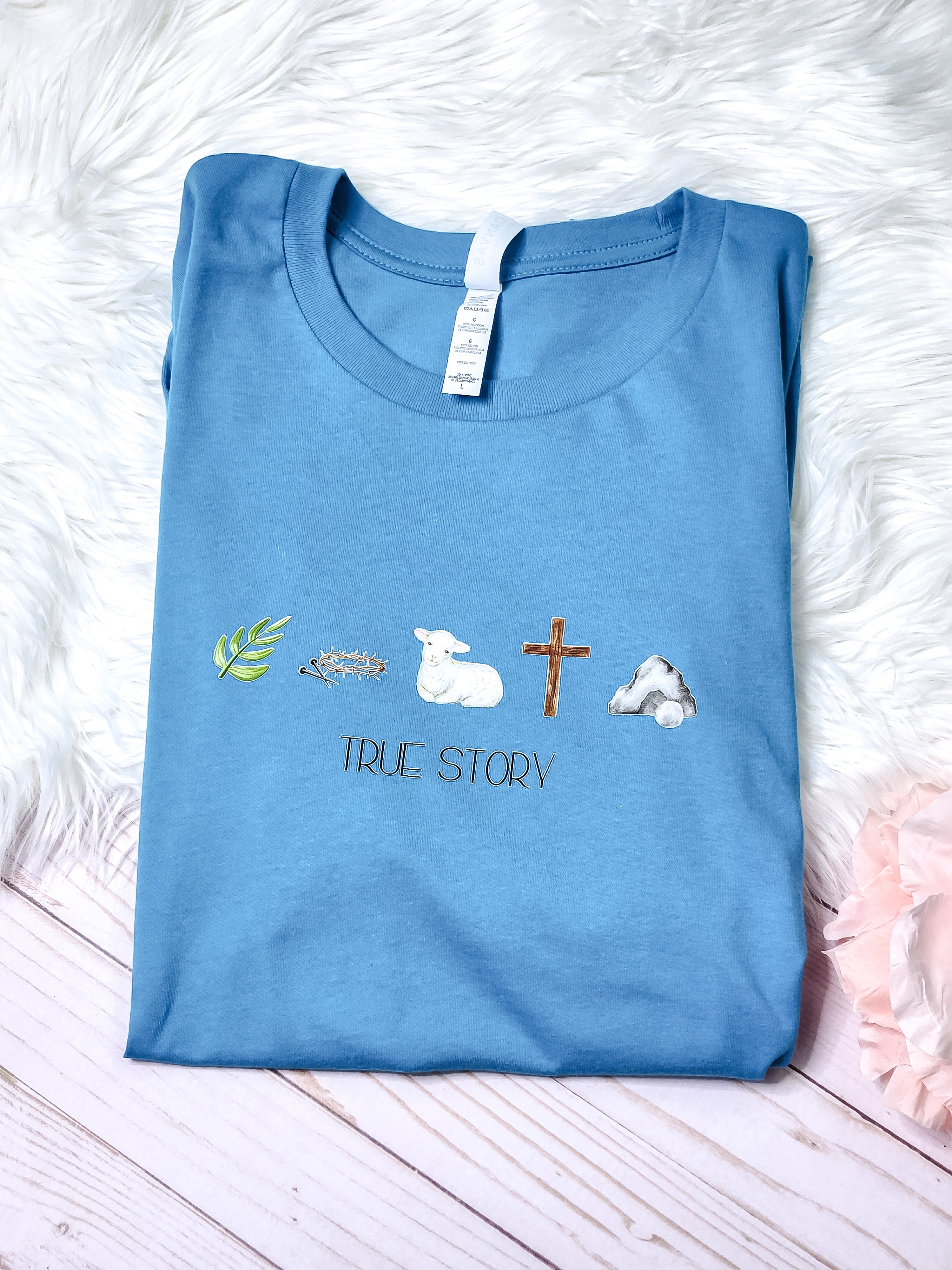 True Story- A Lot Csn Happen In 3 Days Easter Graphic Tee