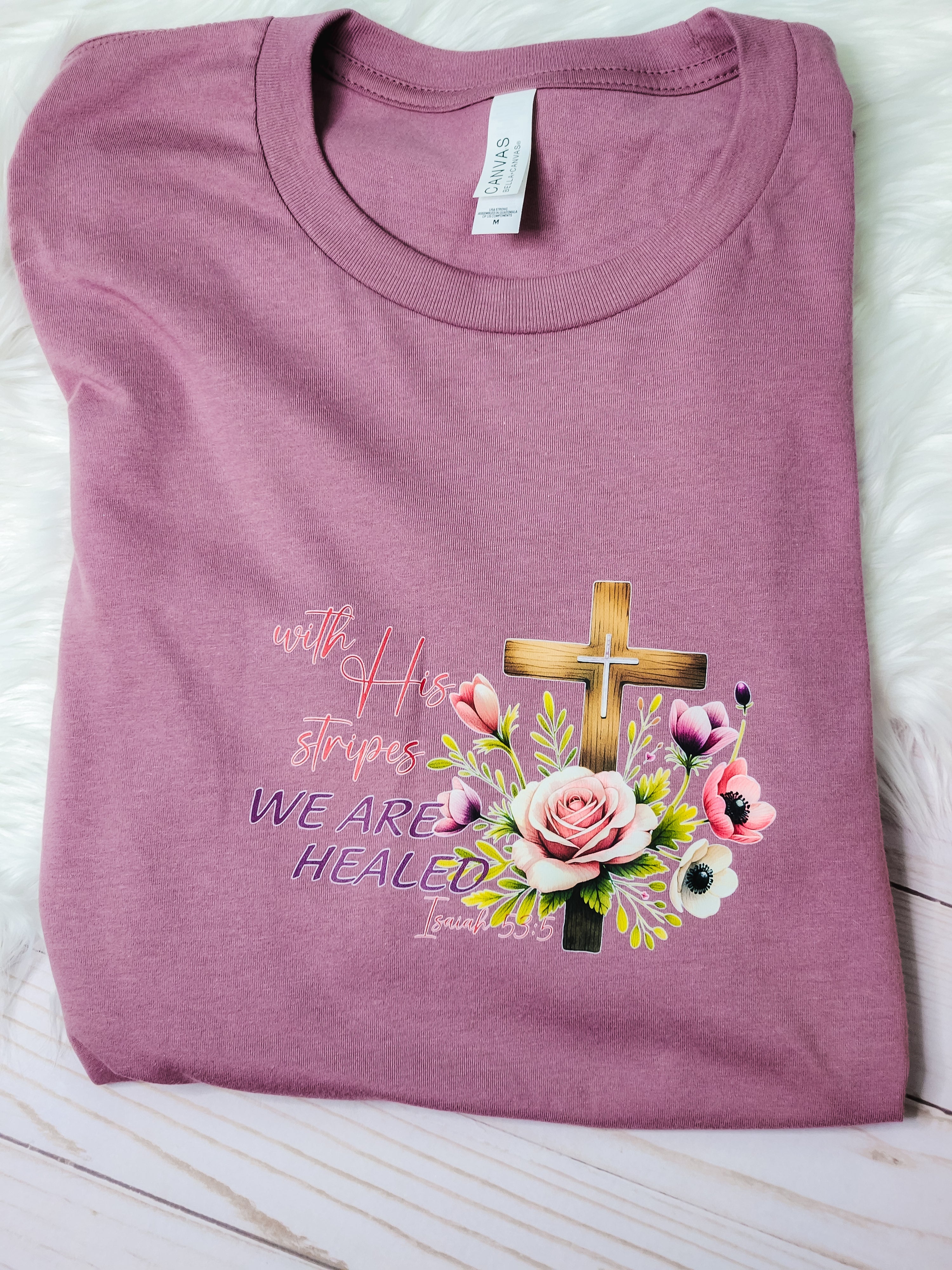 By His Stripes We Are Healed- Graphic