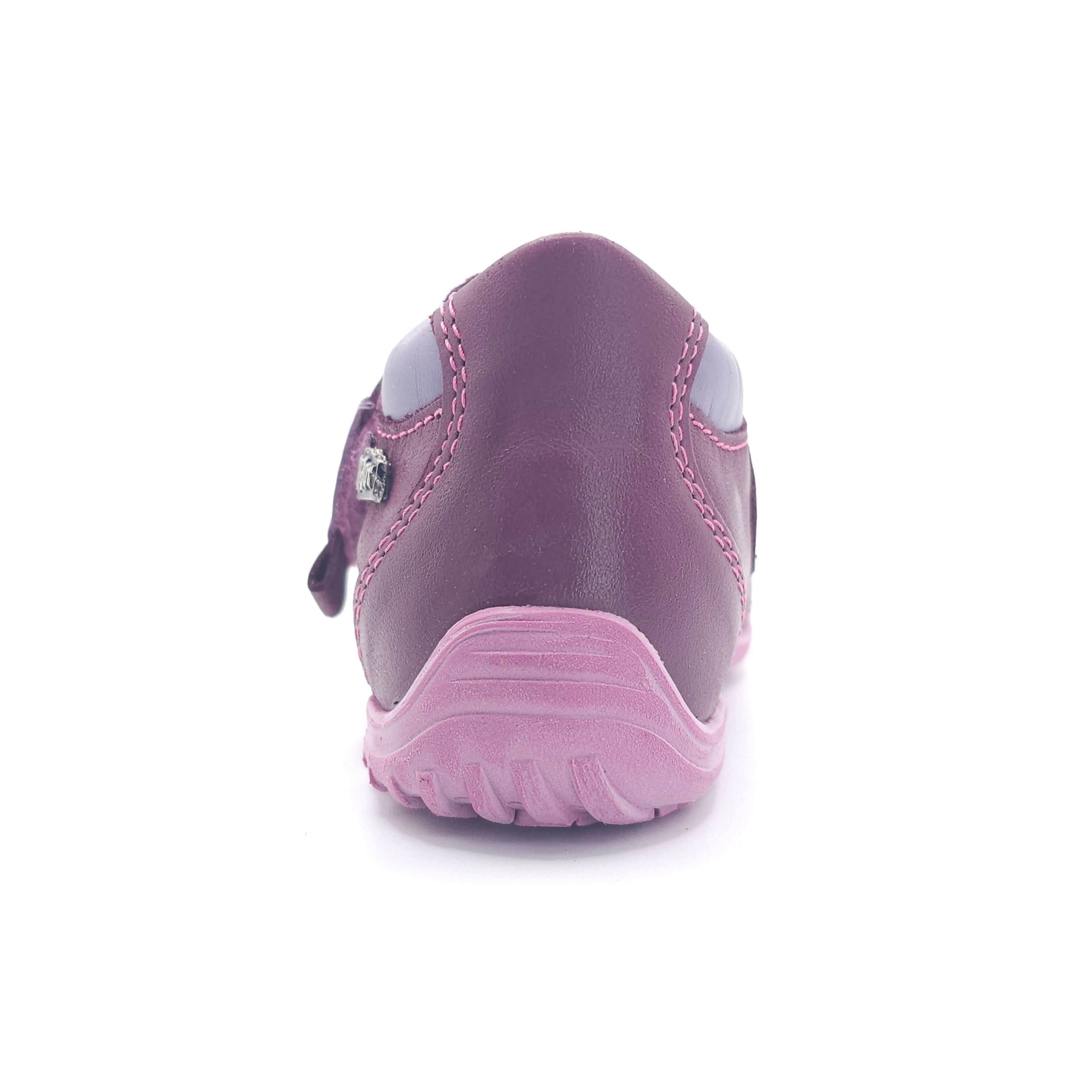 Girls Velcro Shoe In Purple