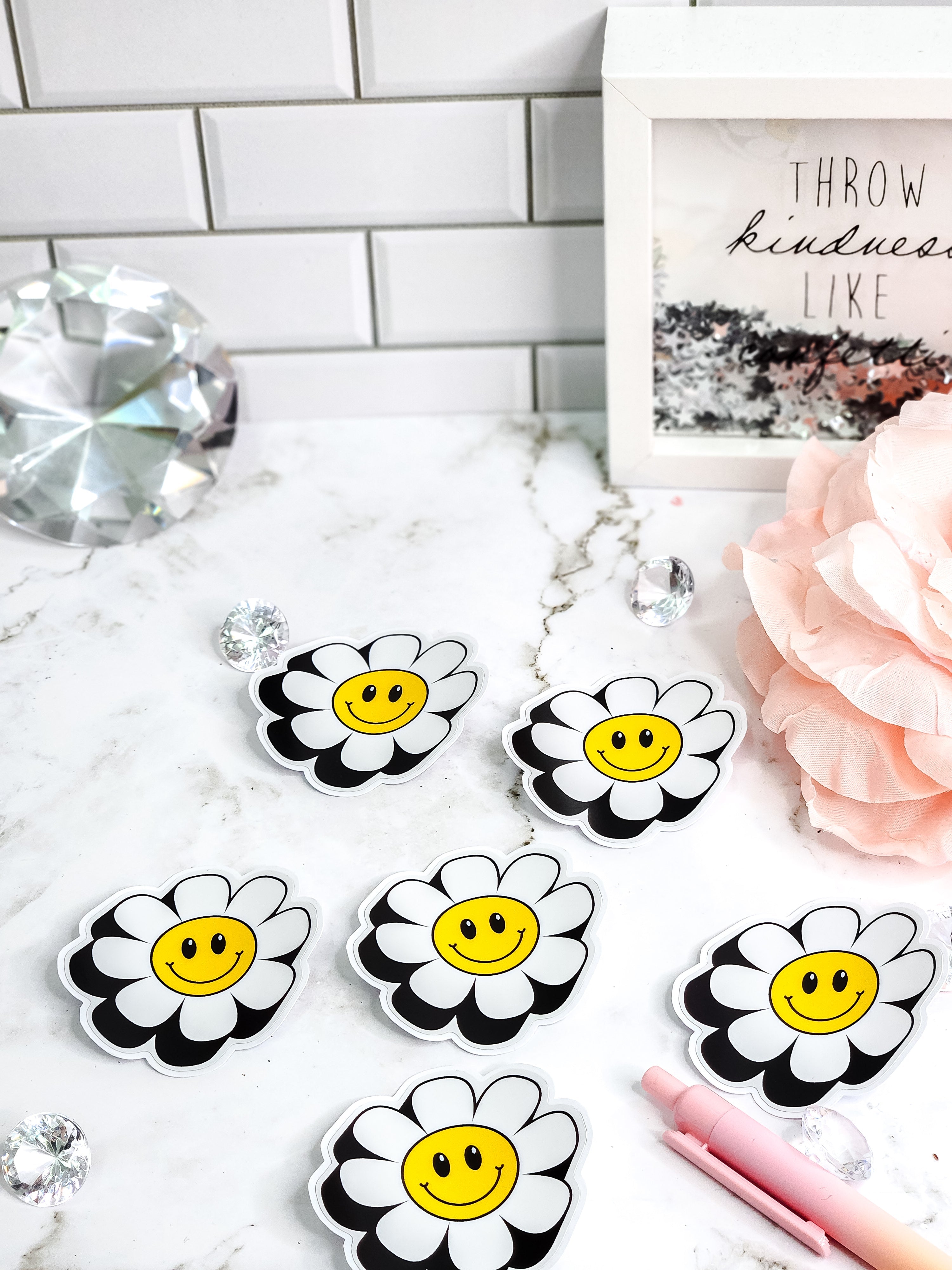 Sunshine Daisy Sticker