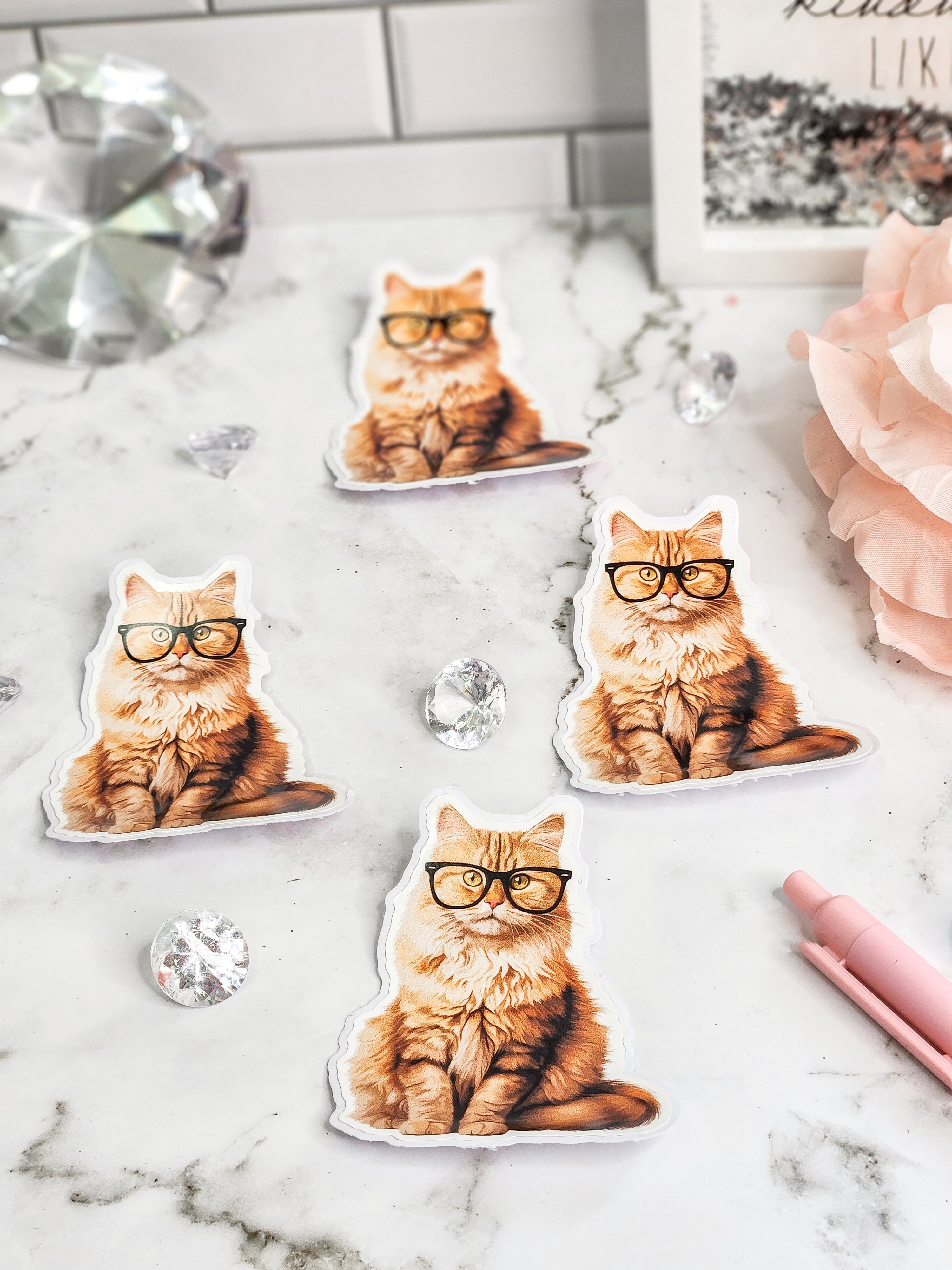 Chester Such A Smart Kitty Sticker