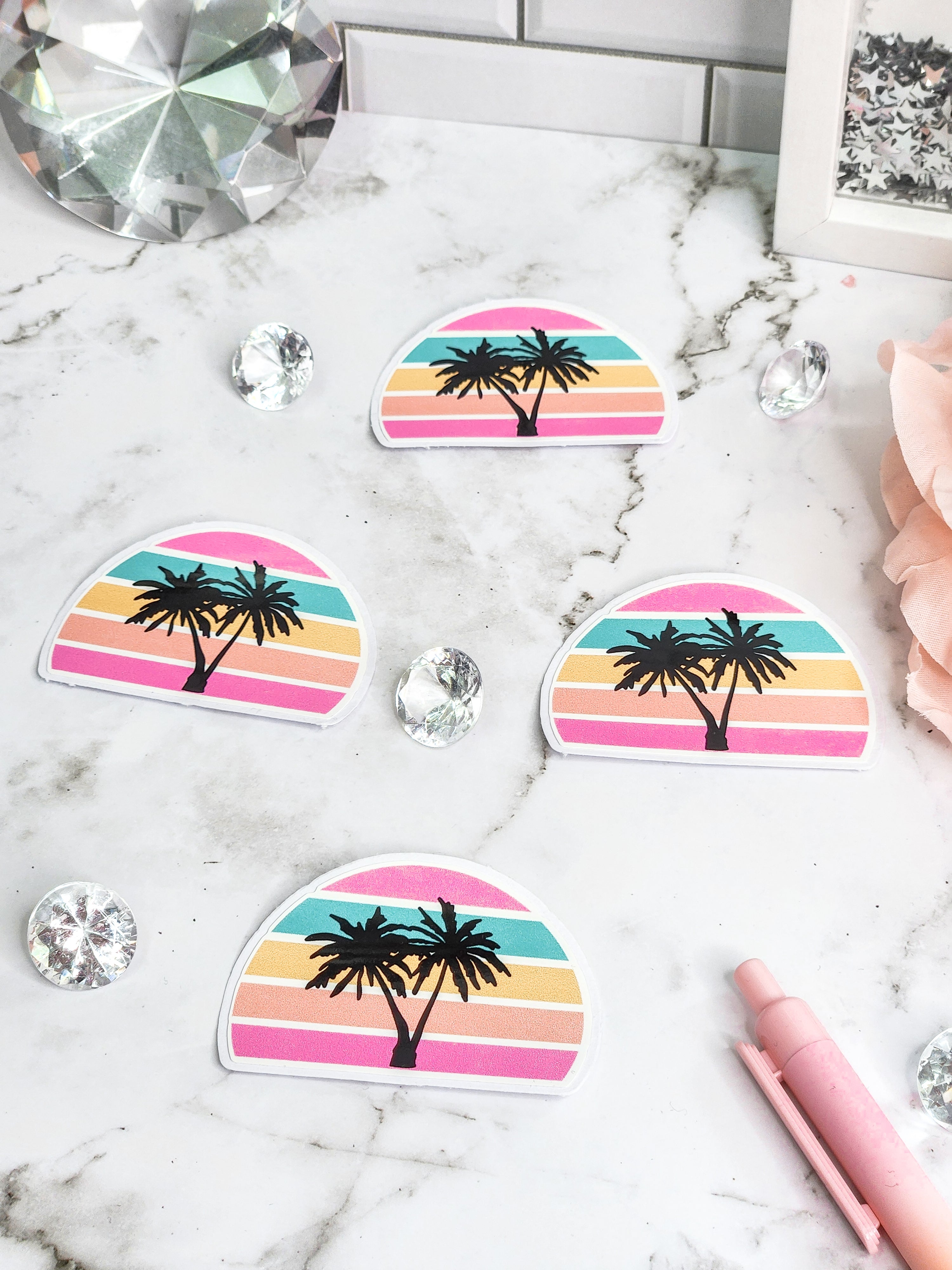 Take Me To The Tropics- Vinyl Sticker