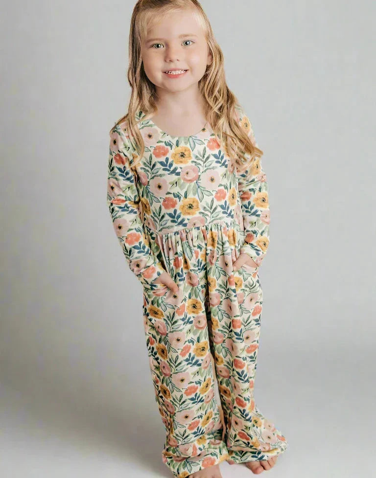 Ivy Romper - Bluebell Sunshine