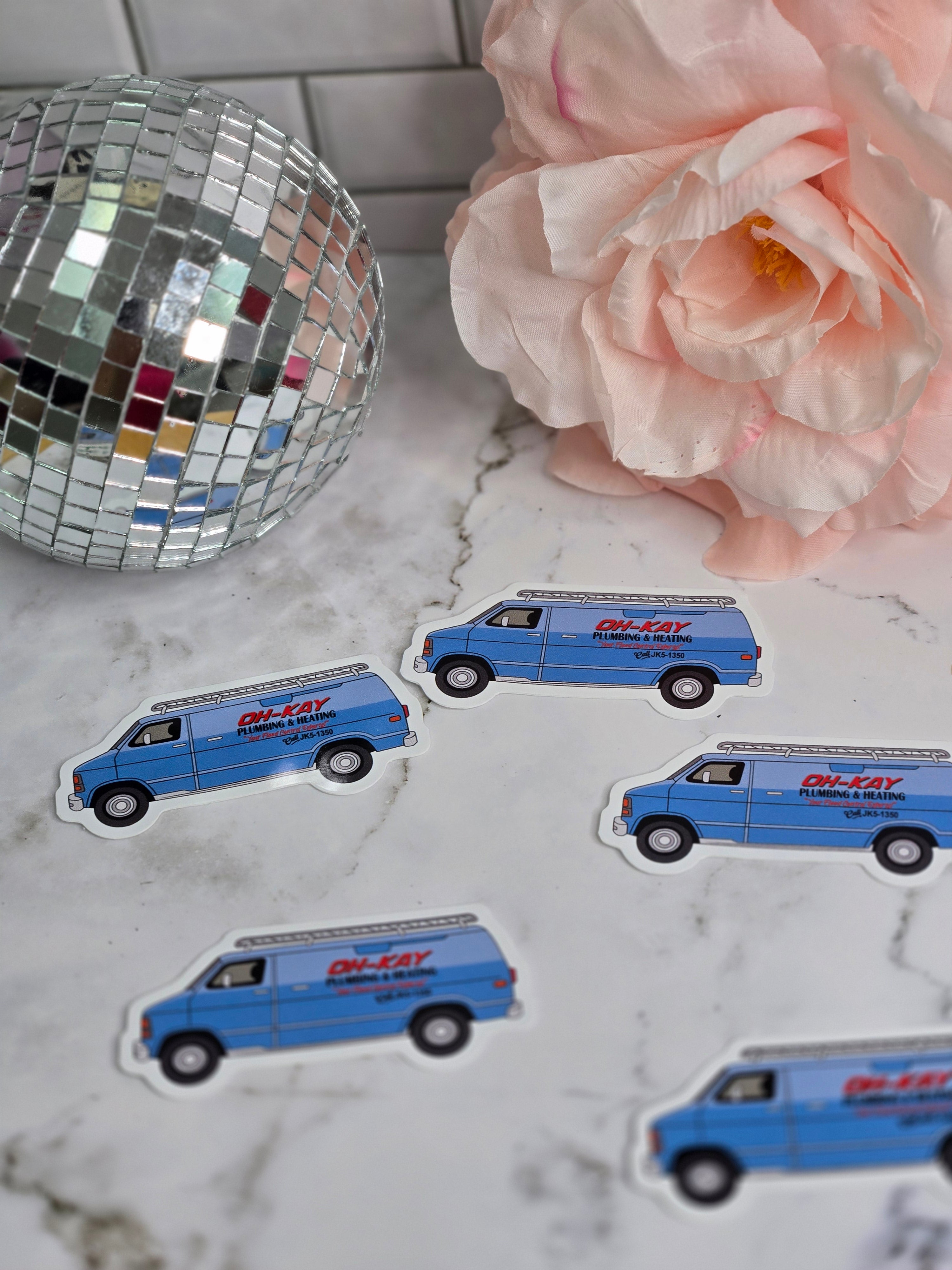 Wet Bandits Getaway Van Sticker