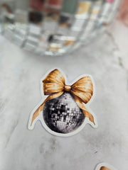 Disco Ball New Year Sticker