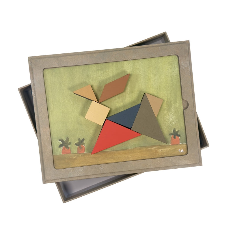 Magnetic Tangram