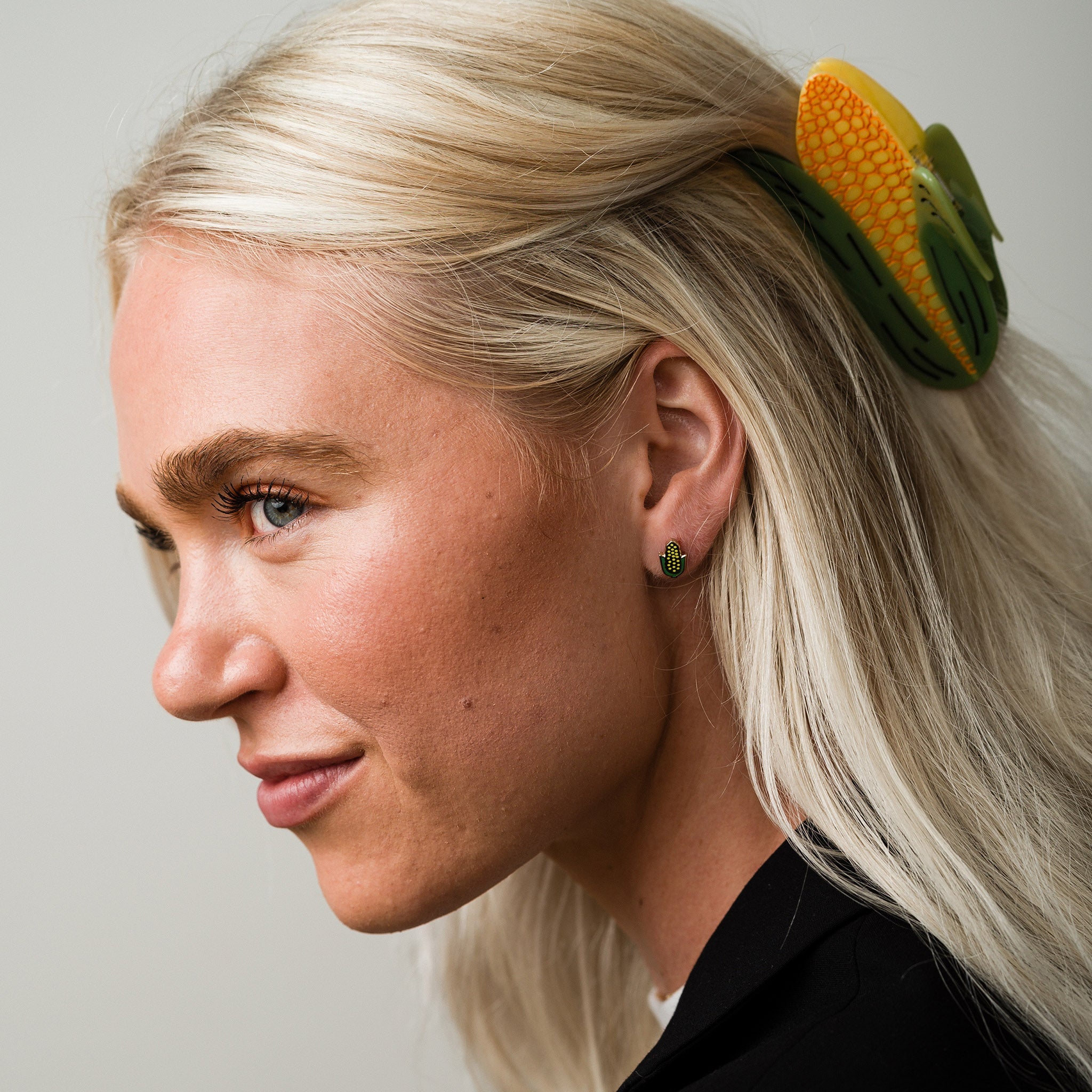 Corn On The Cob Stud Earrings