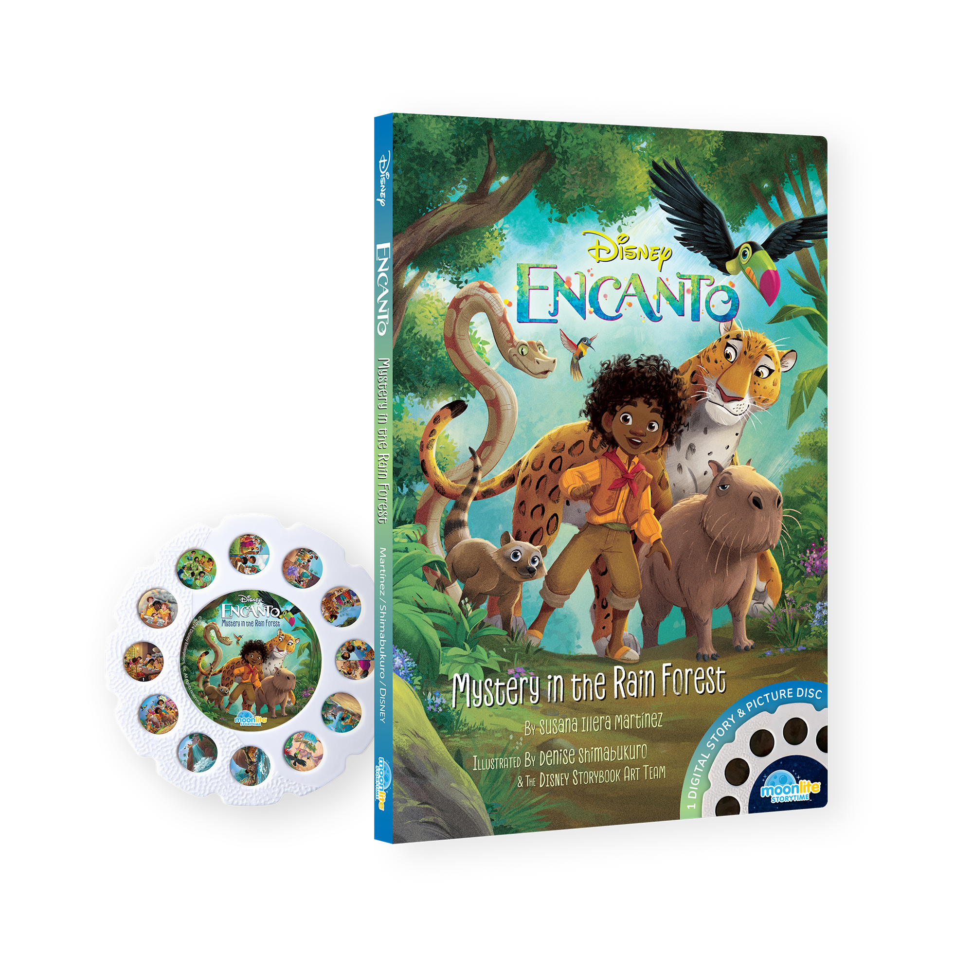 Disney Encanto 4-story Collection With Projector