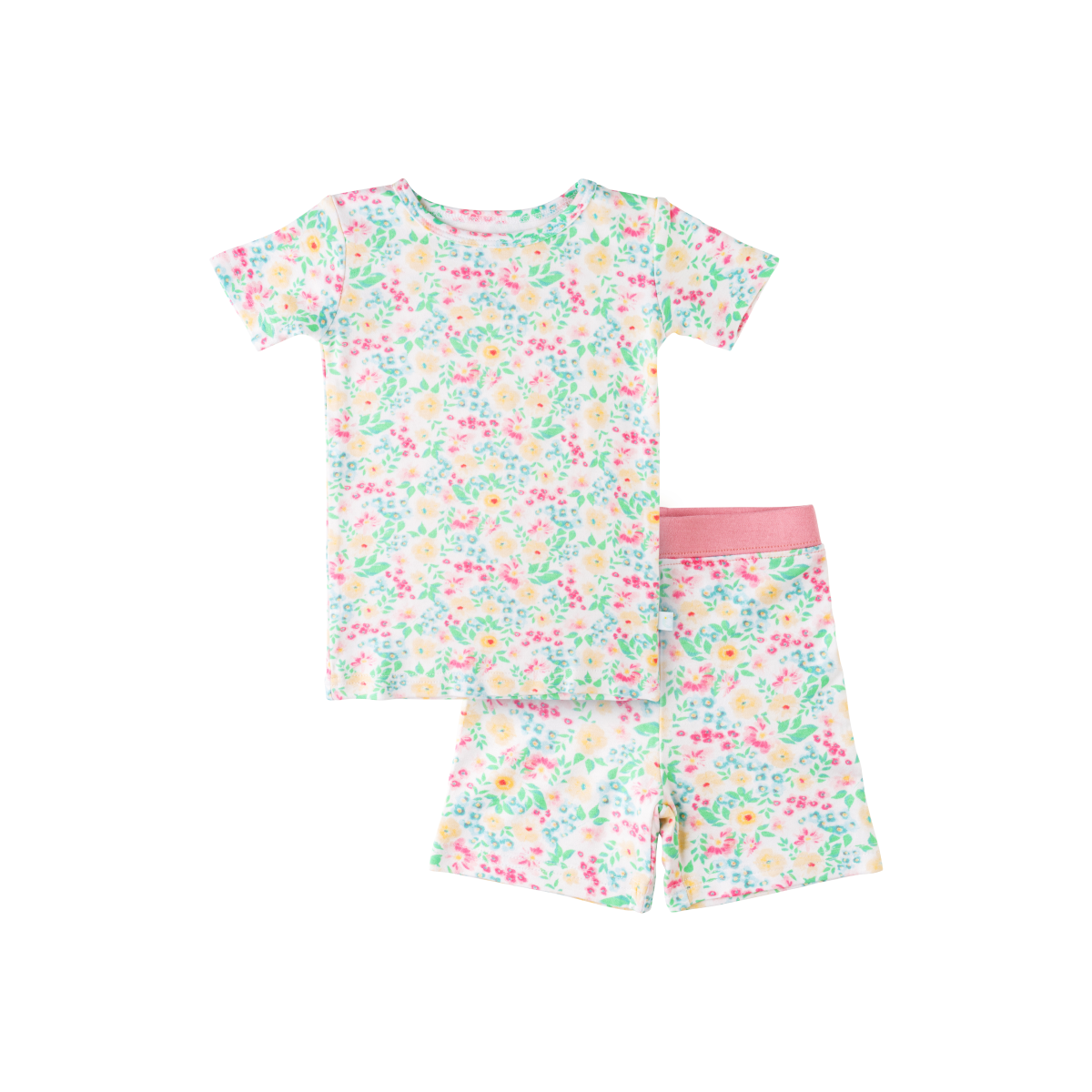 Toddler Short-sleeve Bamboo Pajamas