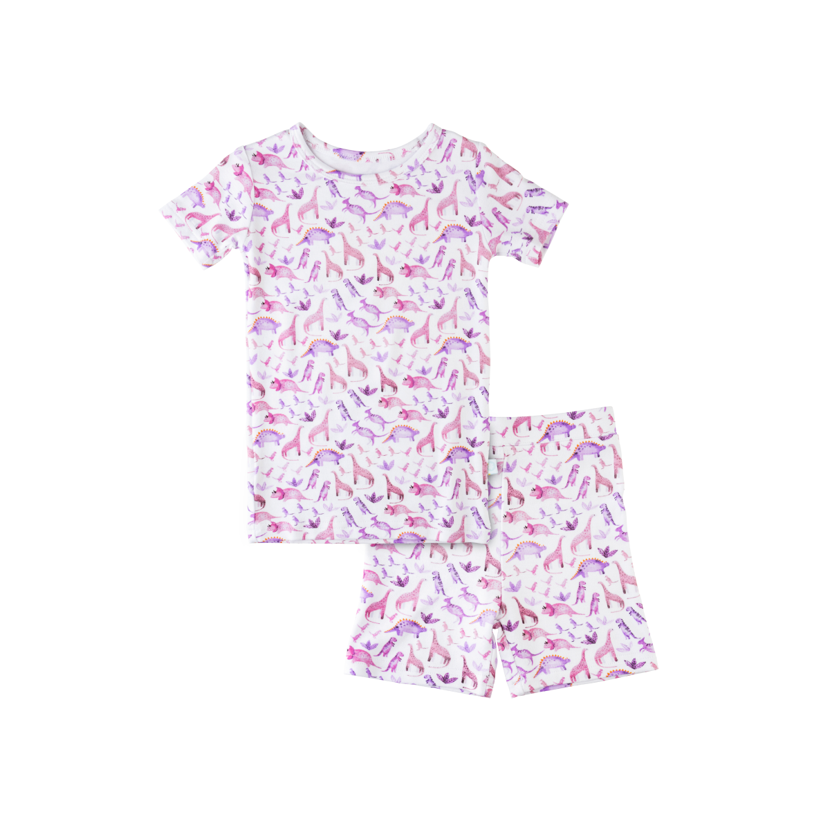 Toddler Short-sleeve Bamboo Pajamas