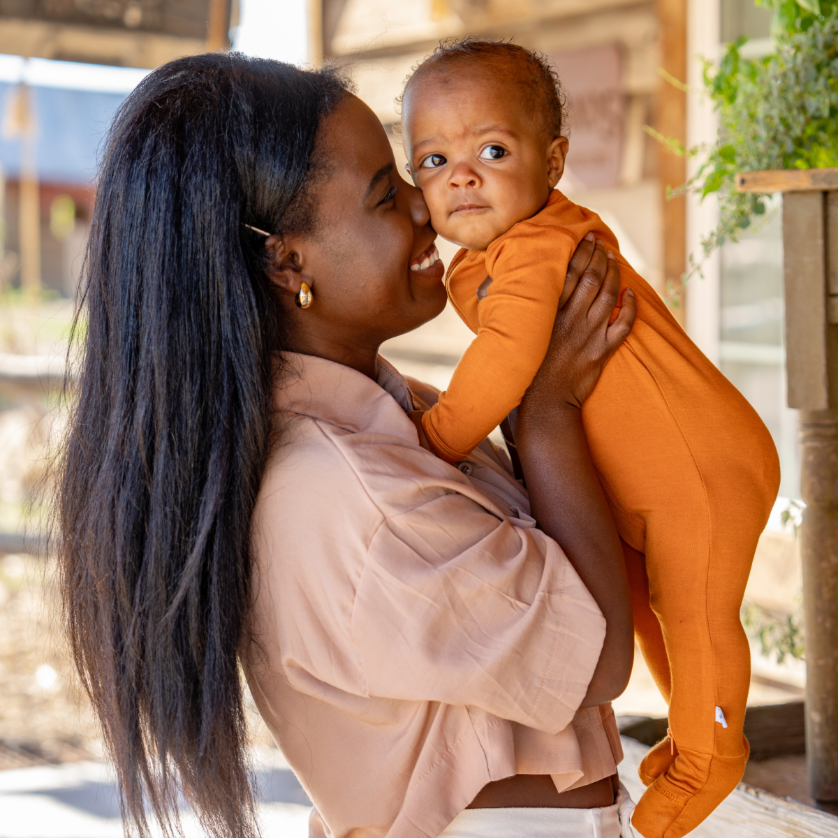 Baby Bamboo Pajamas W/ Dreamcuffs®