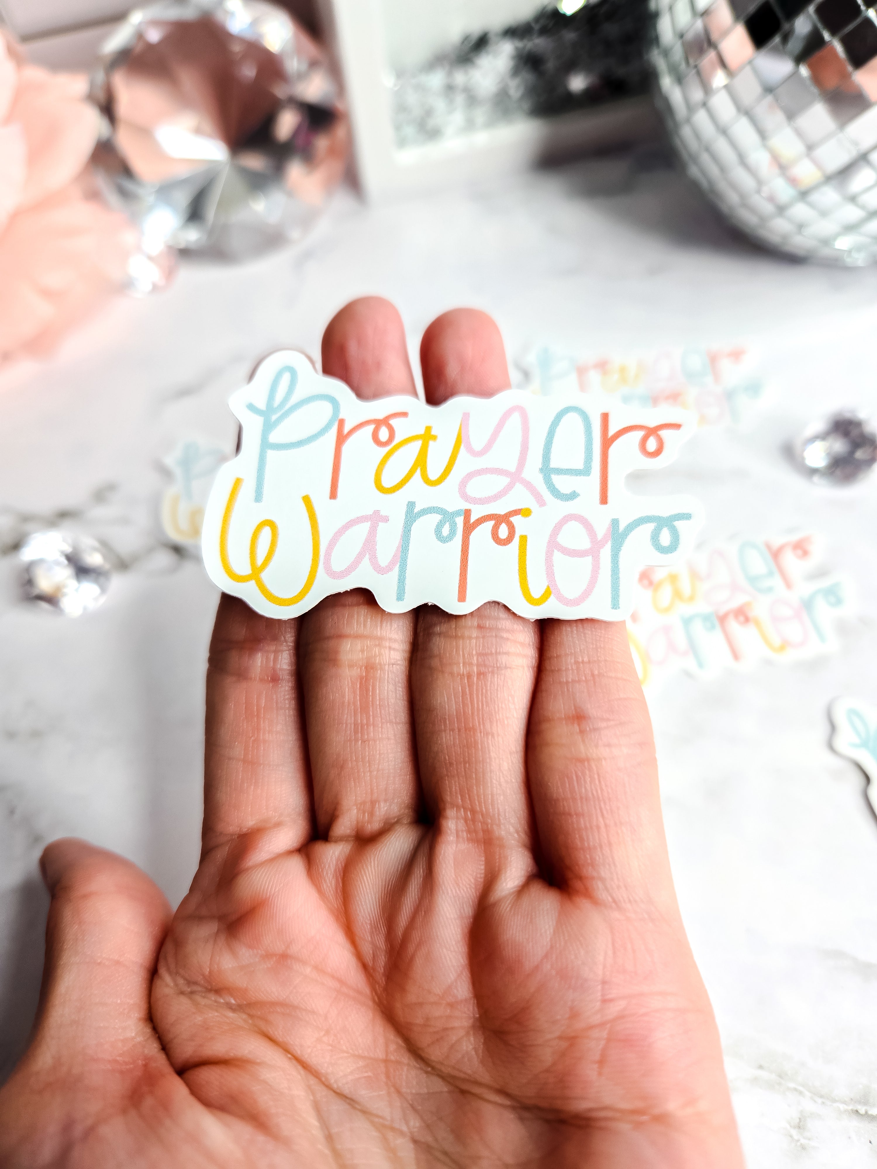 Prayer Warrior Sticker