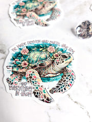 He Made Heaven, Earth, The Sea Sticker