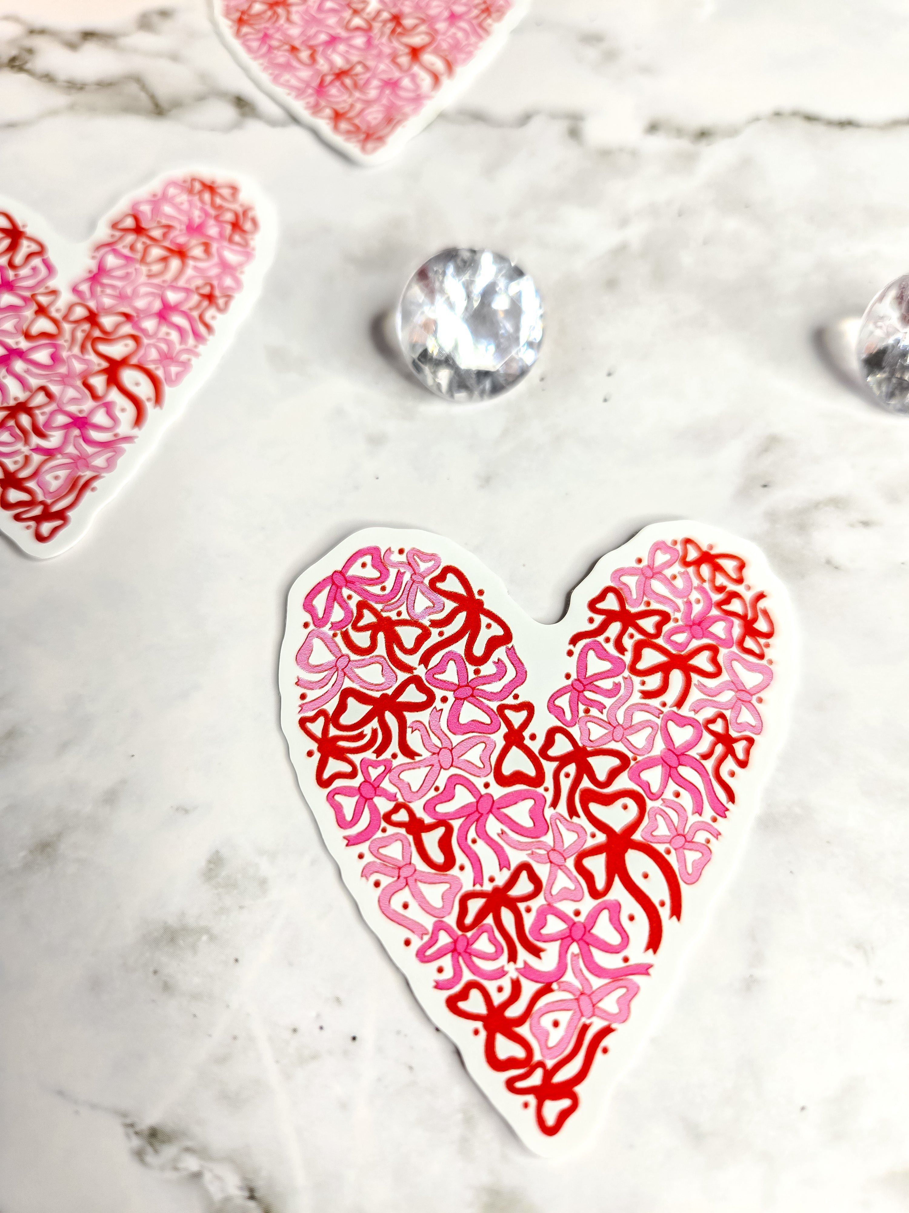 A Heart Full Of Bows Sticker