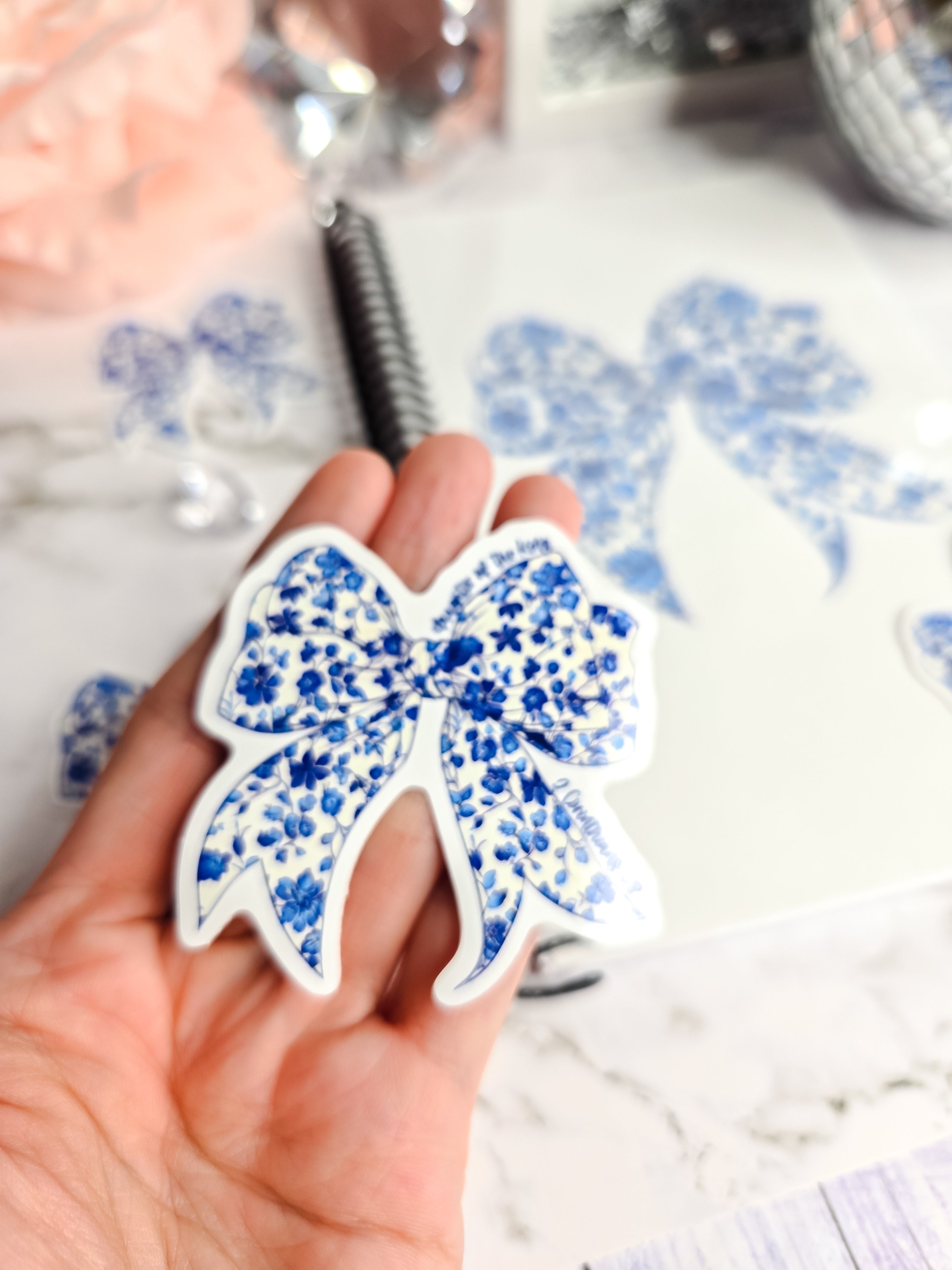 Daughter Of The King Bow Sticker