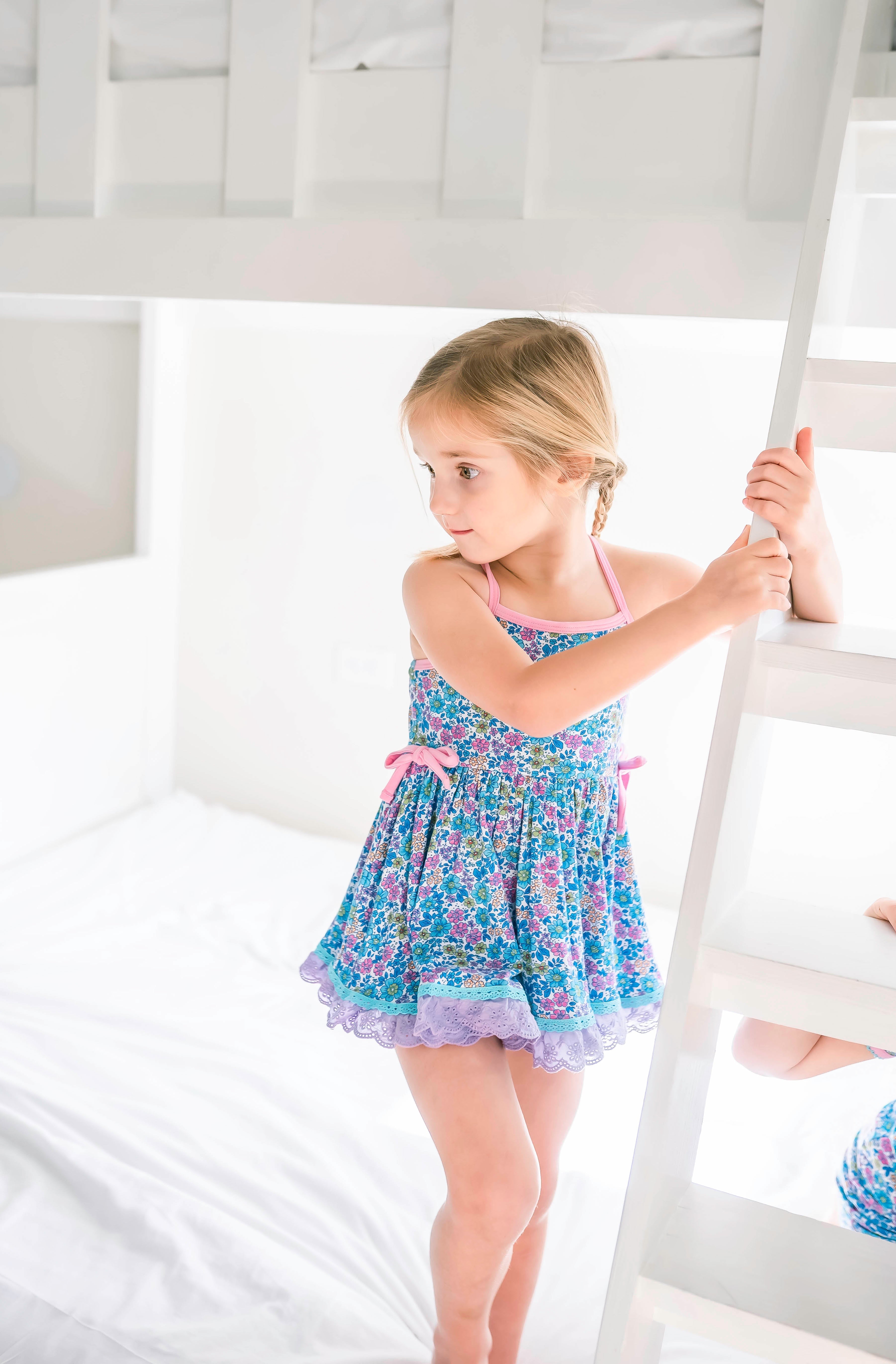 Retro Floral Tank Comfort Set