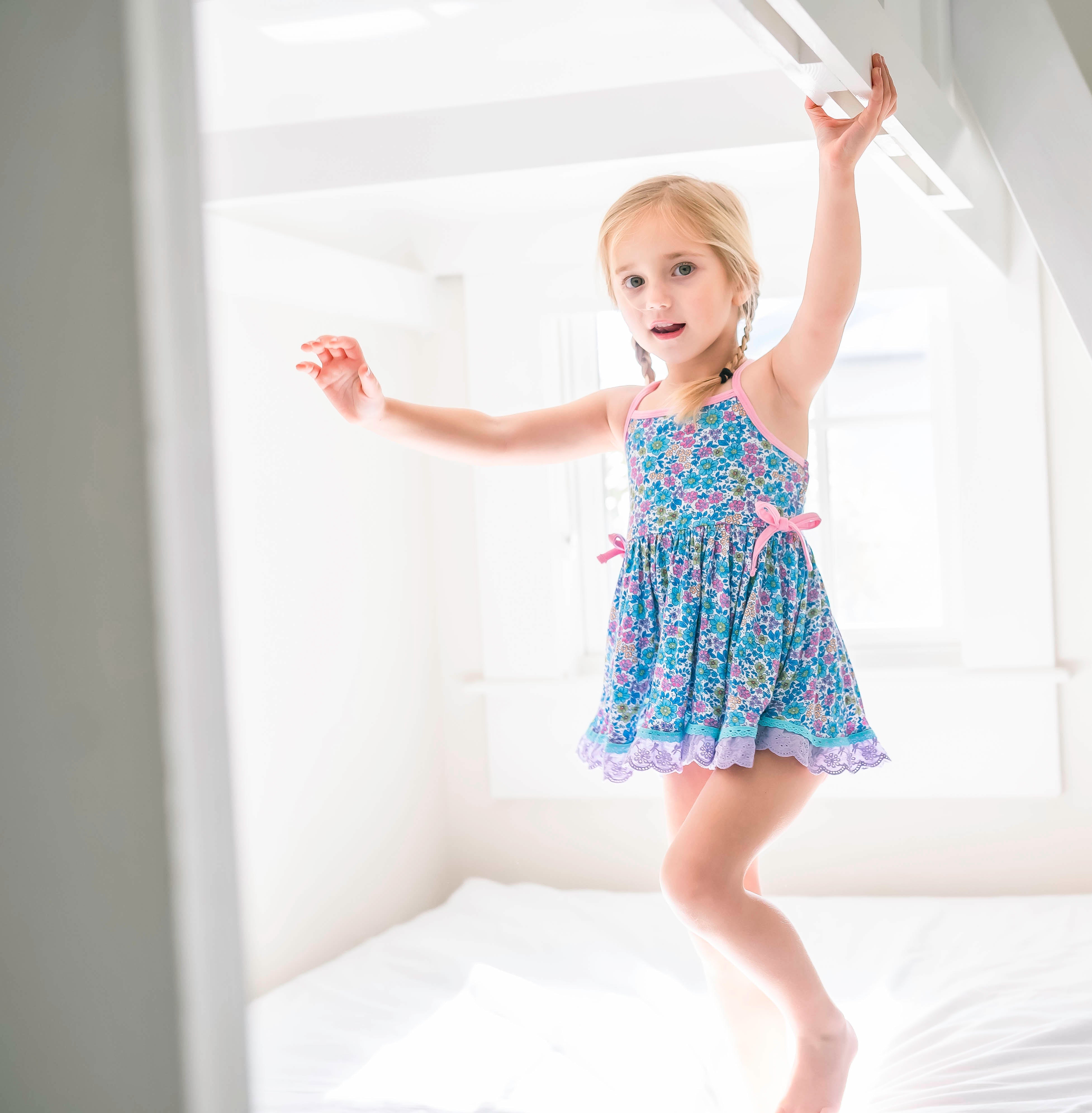 Retro Floral Tank Comfort Set