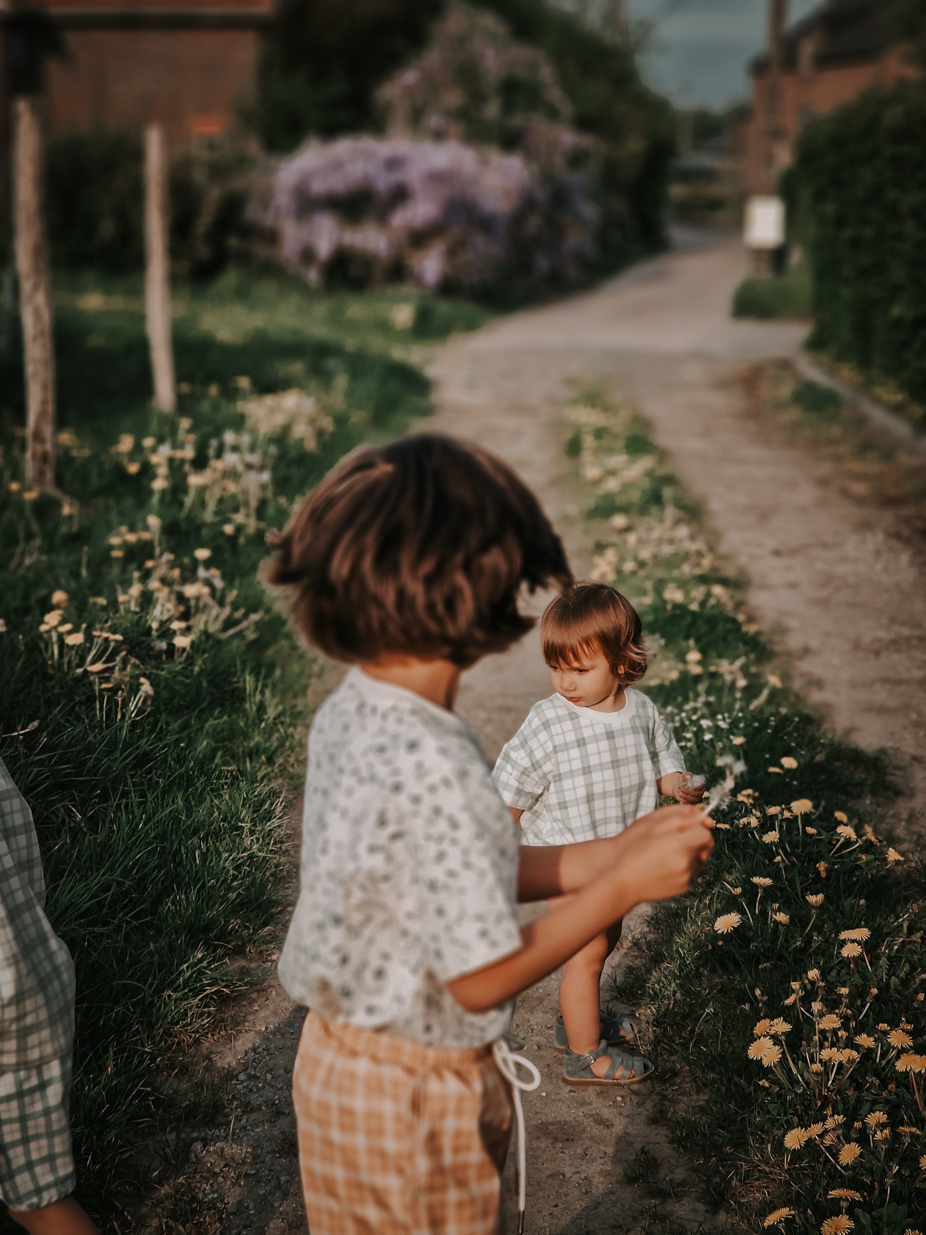 Oversized T-shirt | Organic Cotton Jersey - Scandi Floral