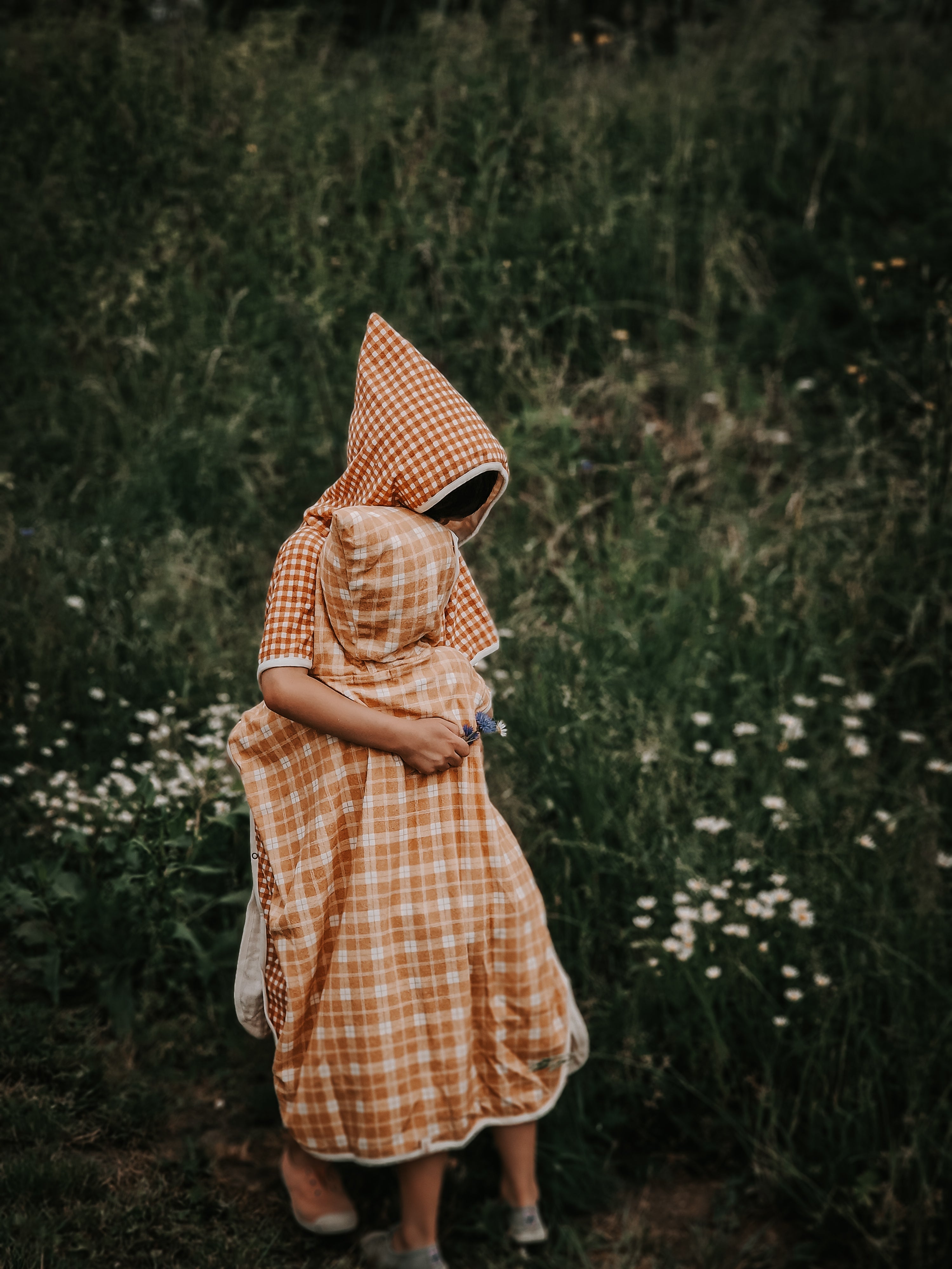 Bathing Towel Poncho | Organic Cotton - Buckwheat