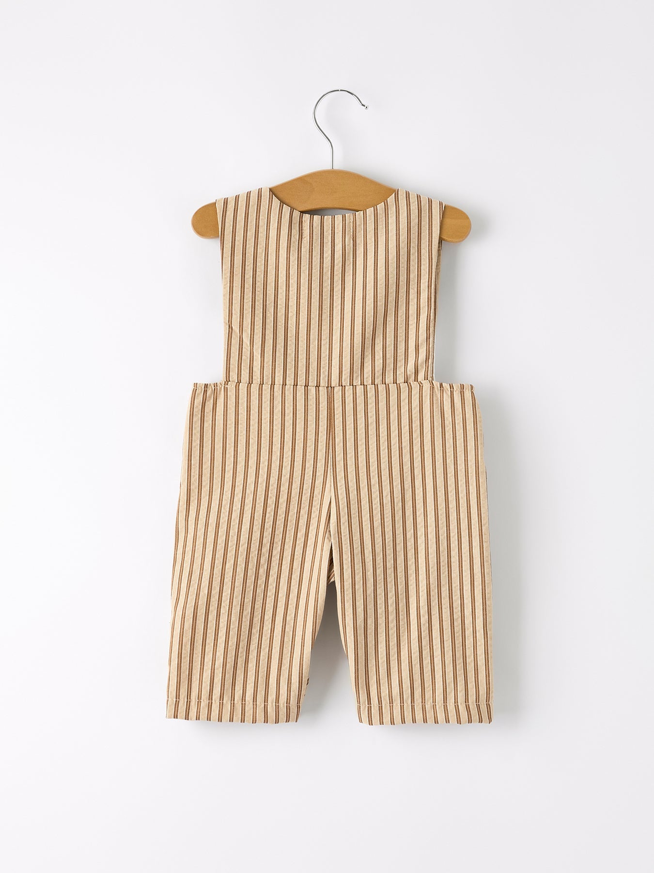 Stripe Smocked Church Christ Bishop Christening Toddler Boys' Romper