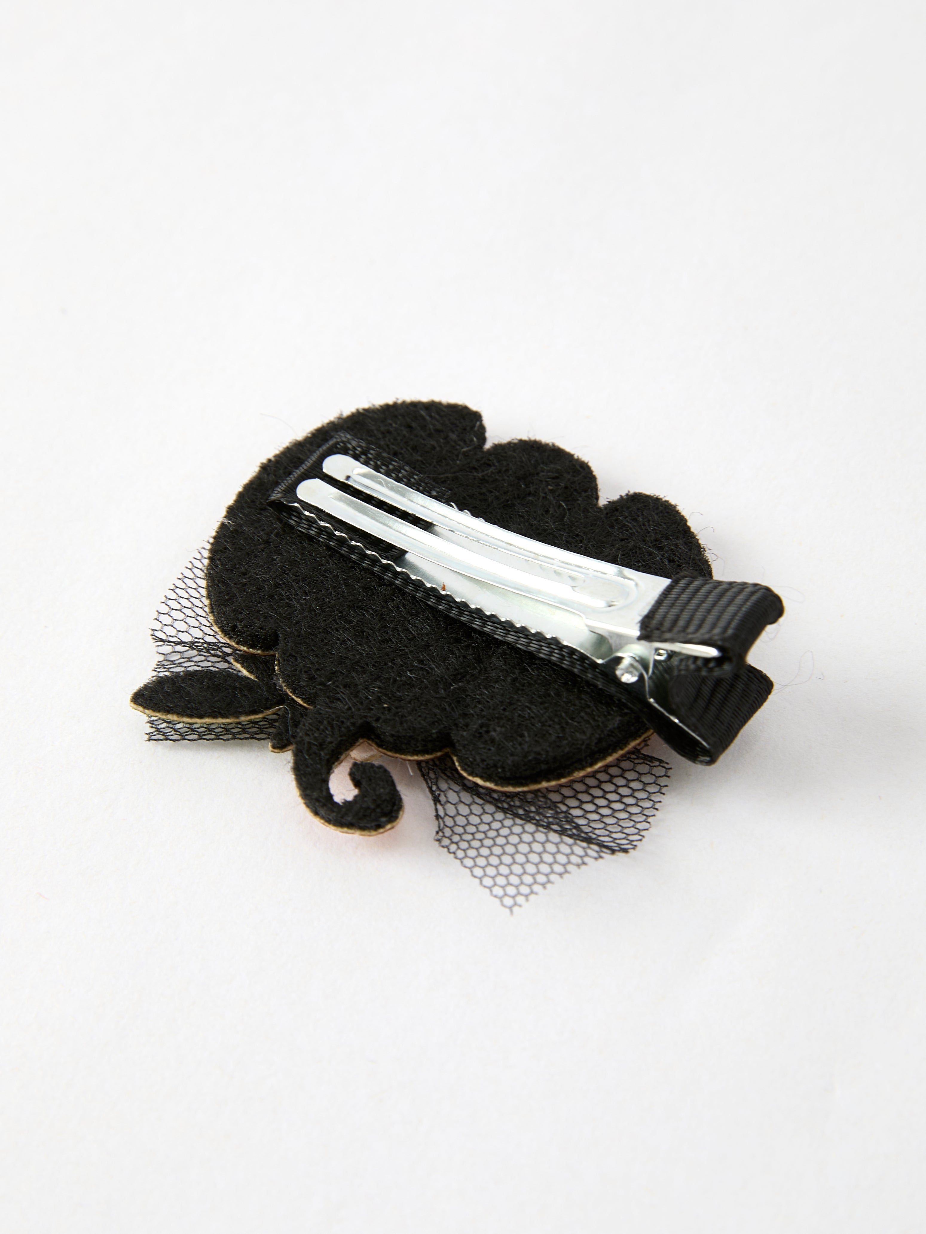 Halloween Sparkling Pumpkin Hair Clip