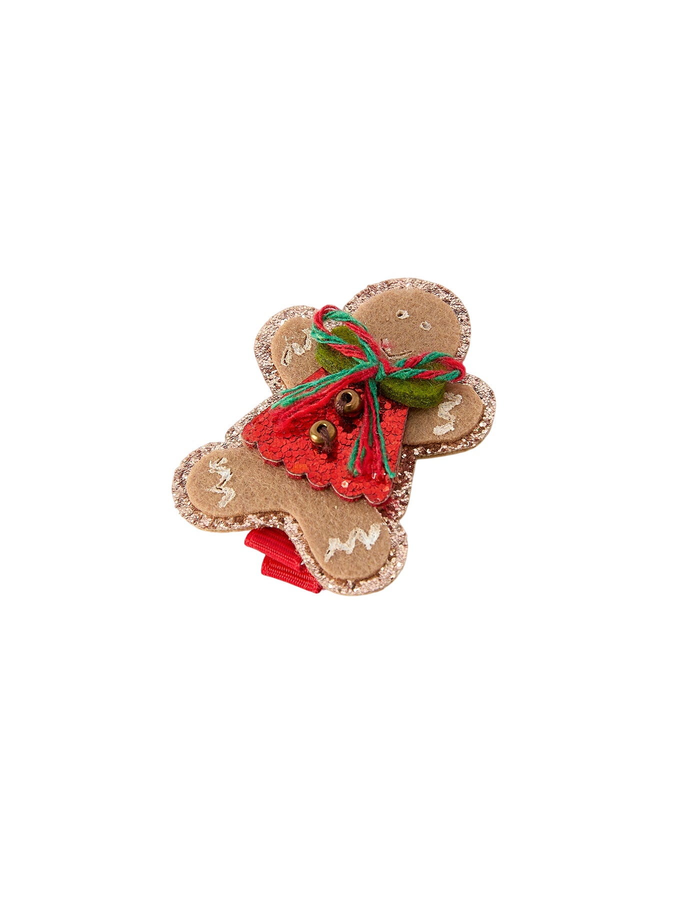 Christmas Gingerbread Girls Hair Clip
