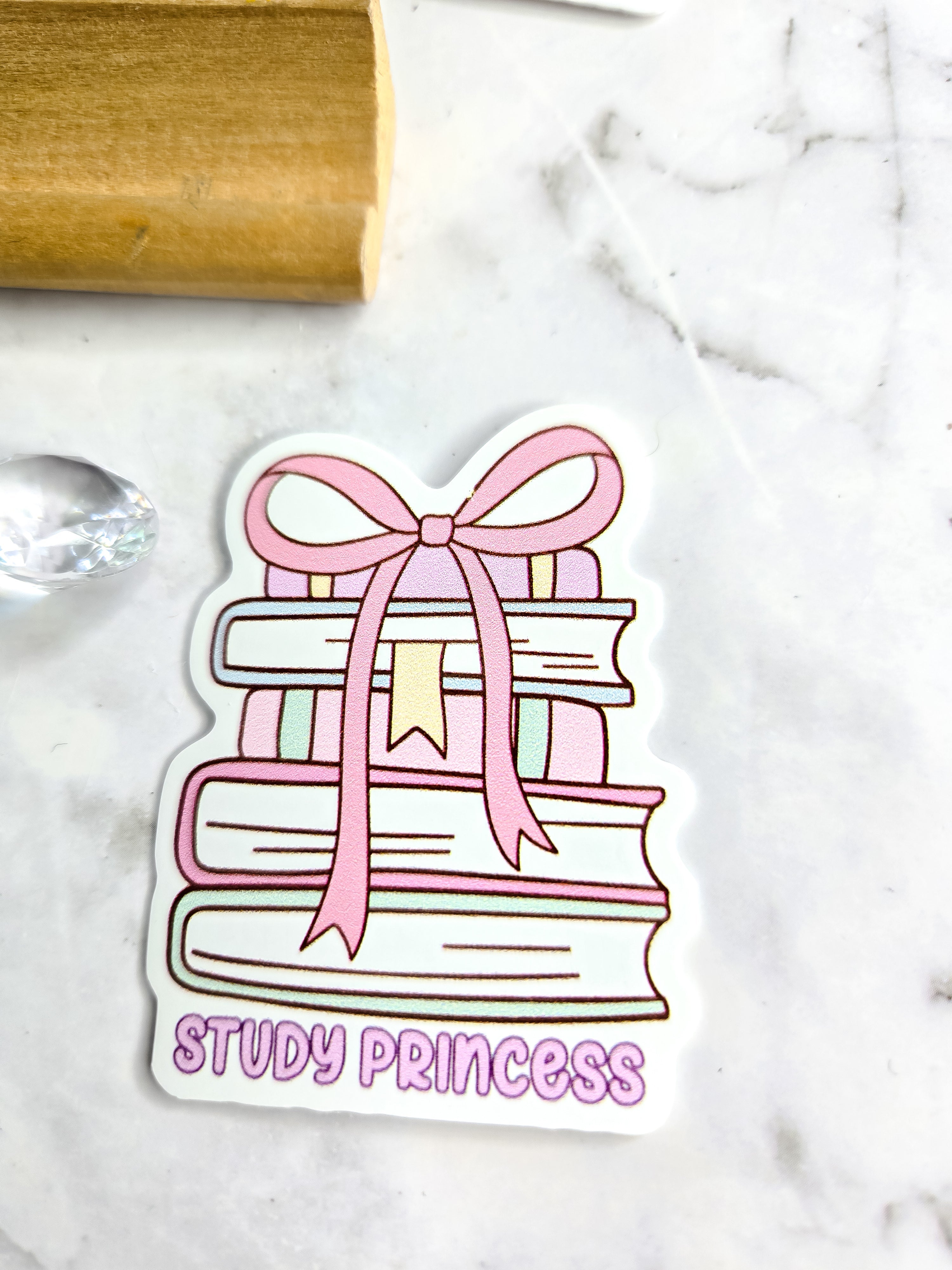 Study Princess Stickers