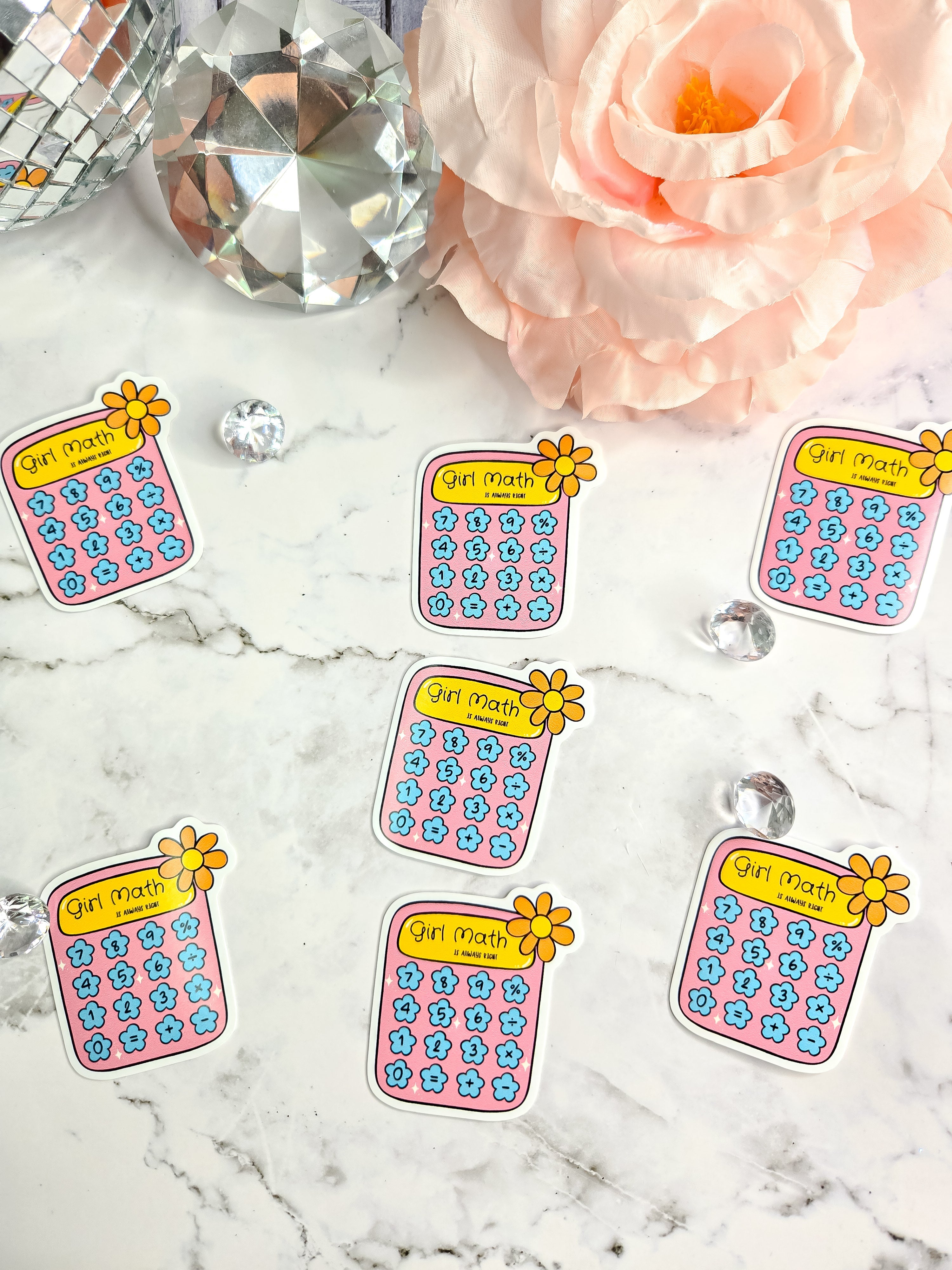 Girl Math Is Always Right Sticker