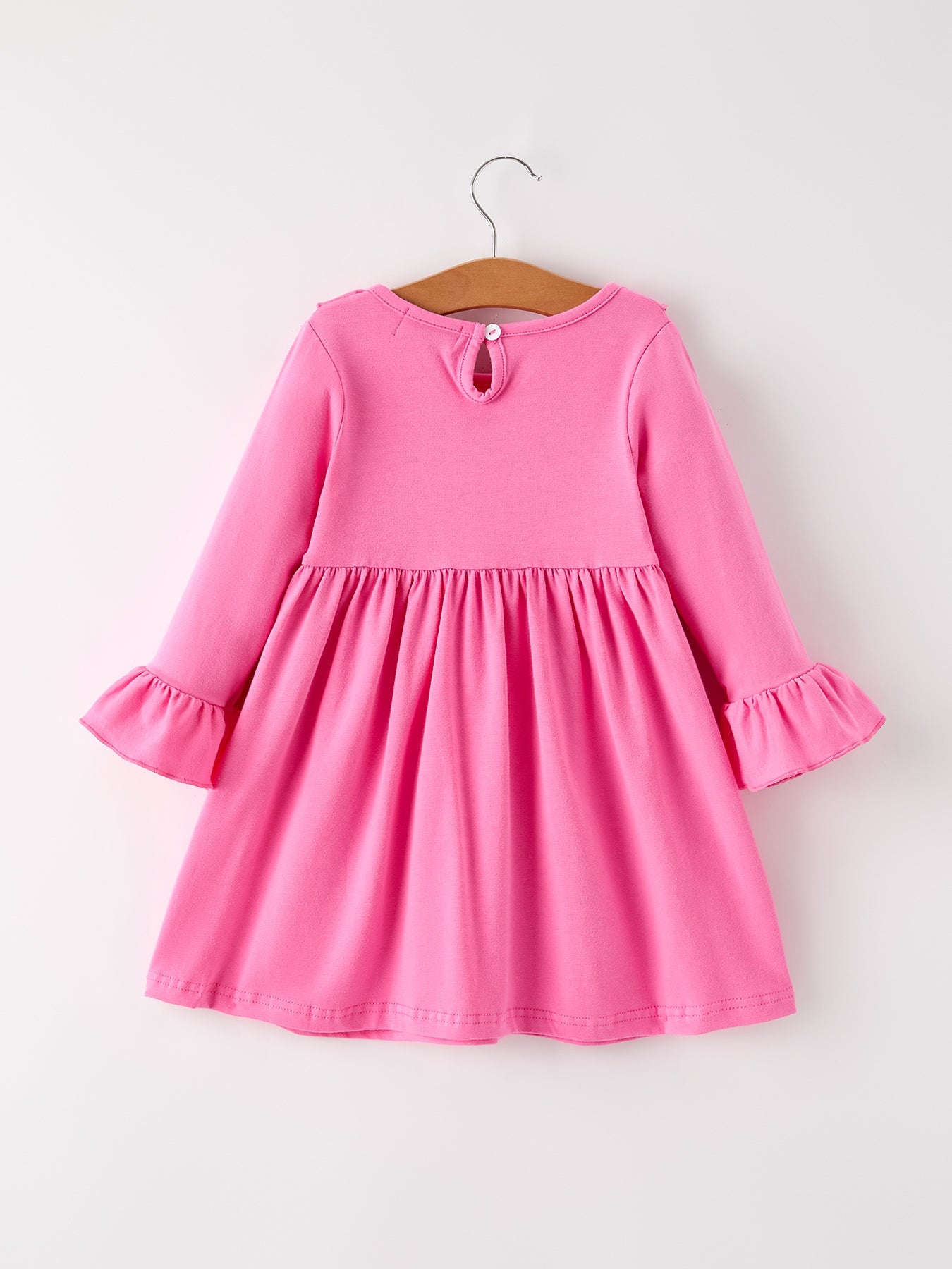 Fall Thanksgiving& Halloween "gobble" Smock Embroidery Baby Girl Dress