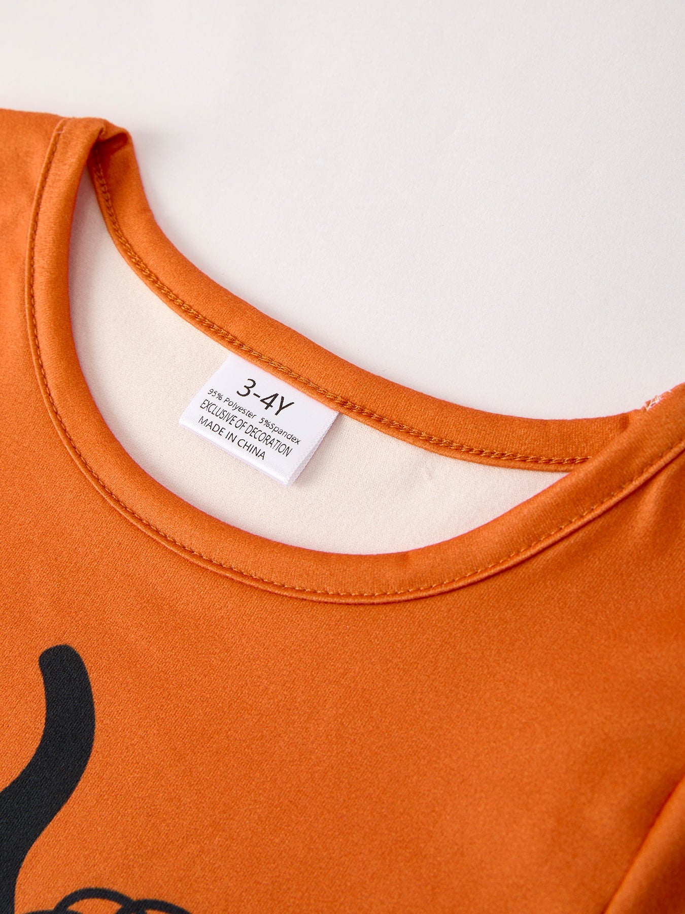 Fall Thanksgiving/halloween  Leopard Short Sleeve O-neck T-shirt