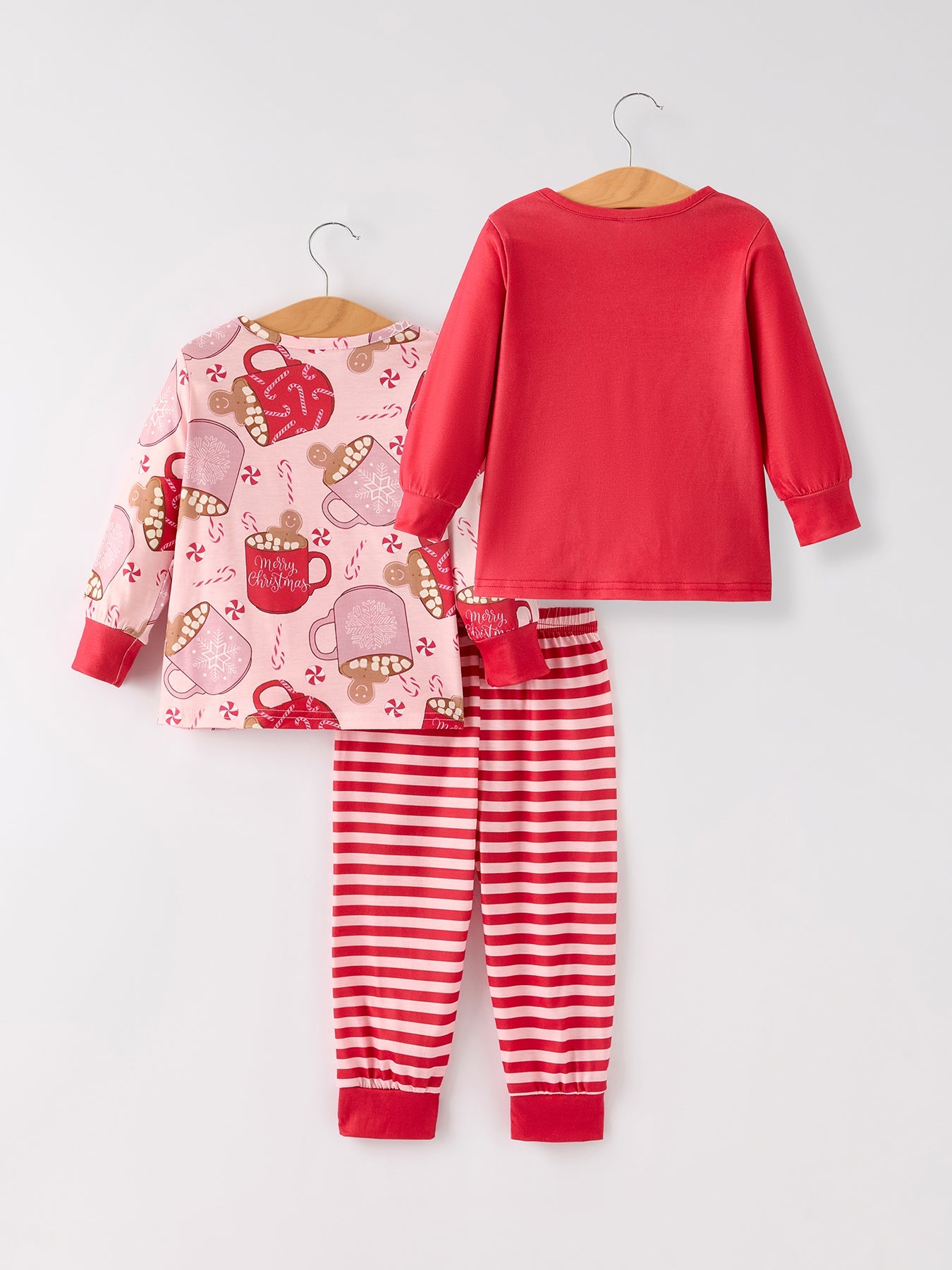 Christmas 3 Piece Girls Pajama Set