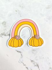 Somewhere Over The Rainbow...pumpkin Spice Sticker