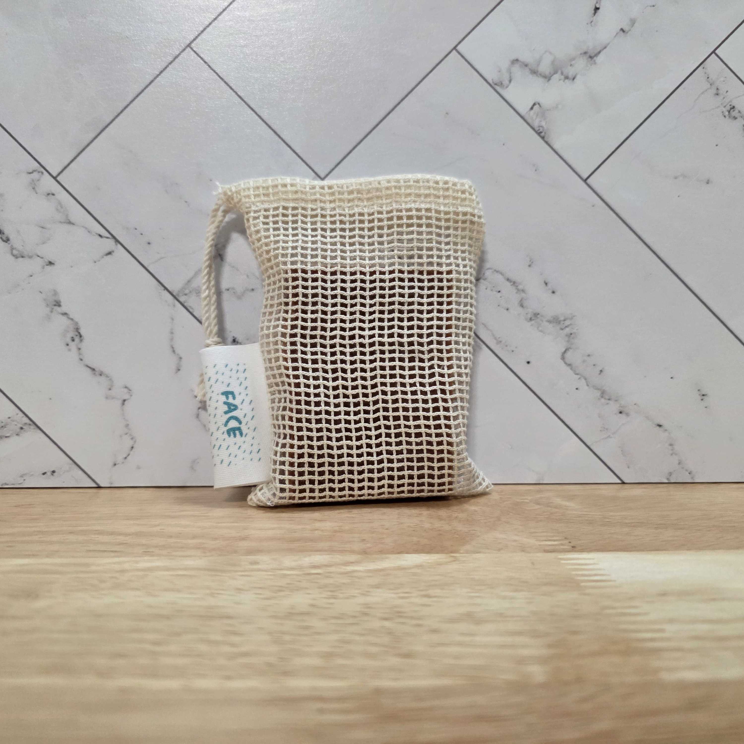 Organic Soap Saver Bags: Face, Body, Shampoo, Conditioner