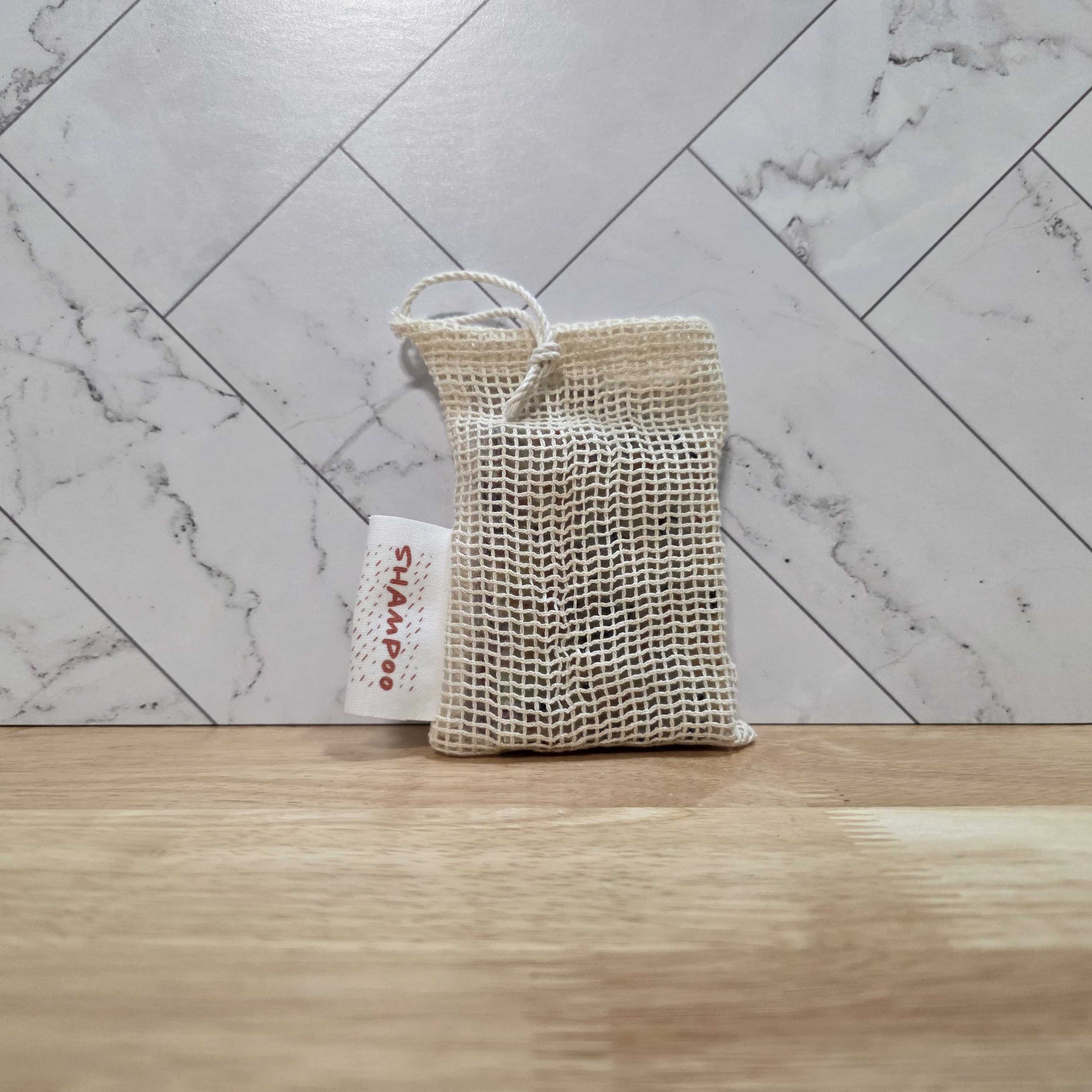 Organic Soap Saver Bags: Face, Body, Shampoo, Conditioner