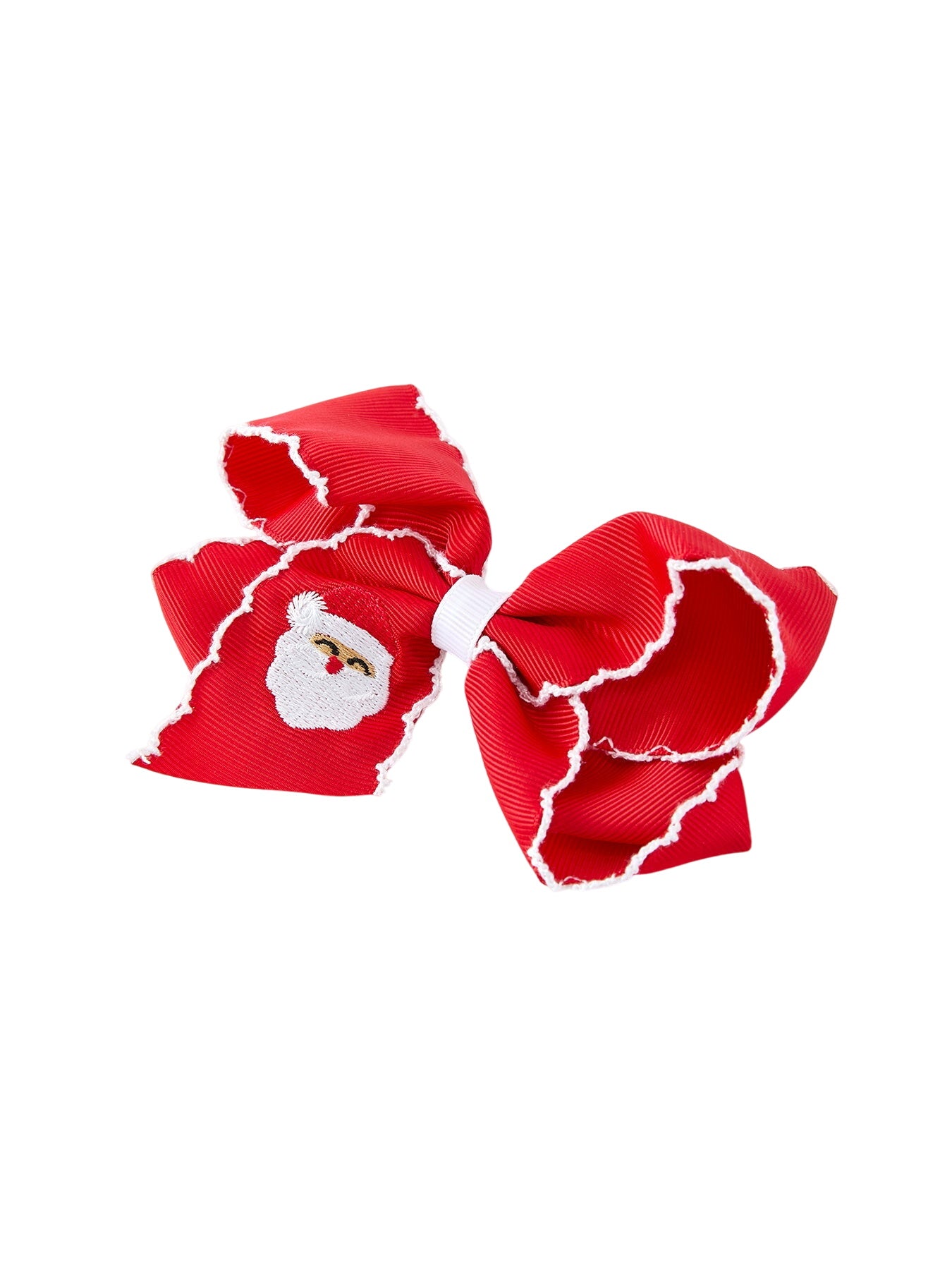 Winter Christmas Santa Hair Clip 4.3inch