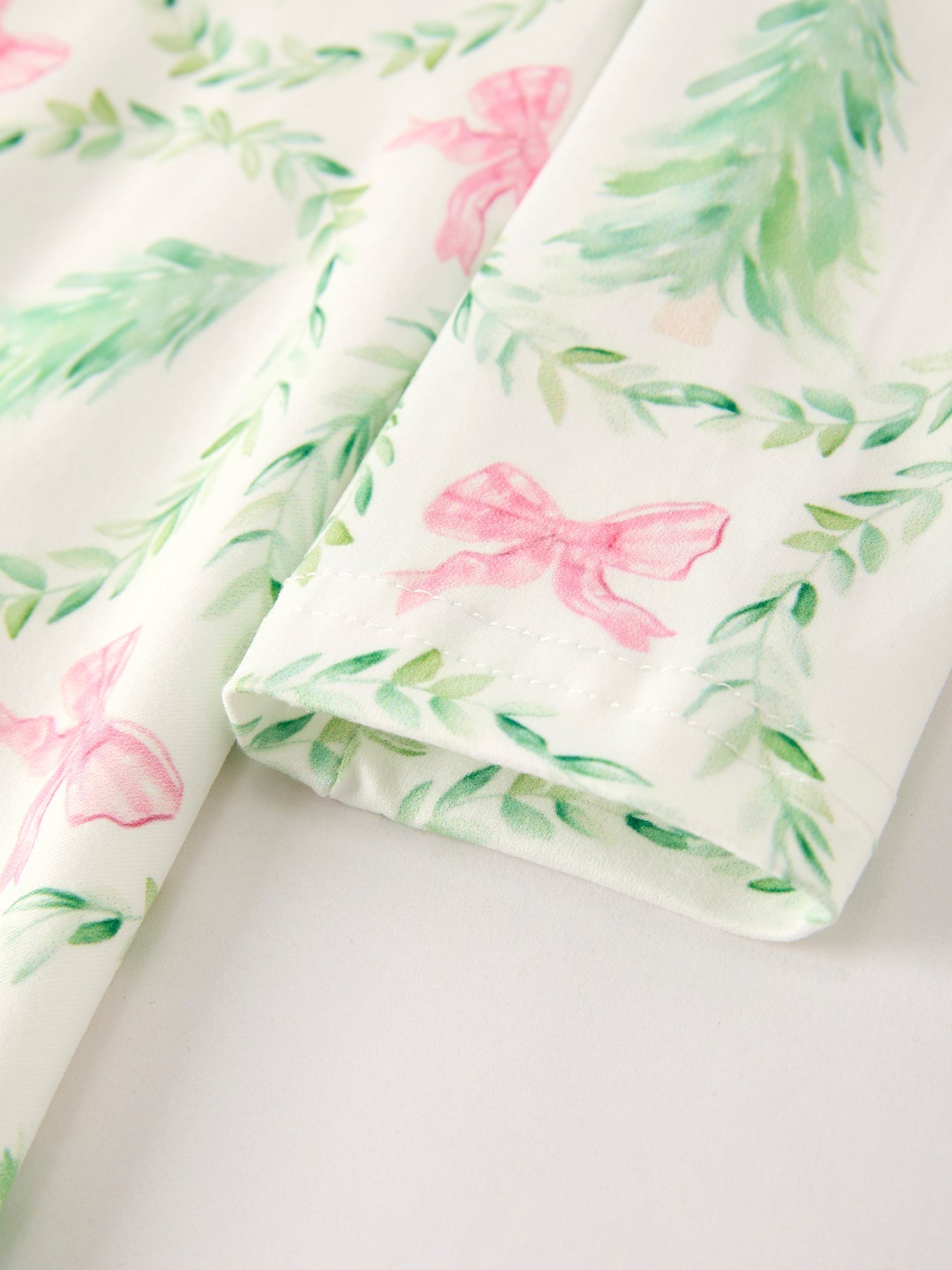 Preorder Festive Christmas Tree & Wreath Girls Dress