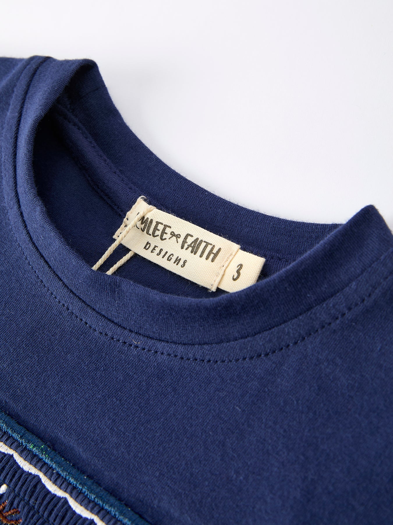 Christmas Holiday Celebration Boys Set: Navy With Santa Sleigh